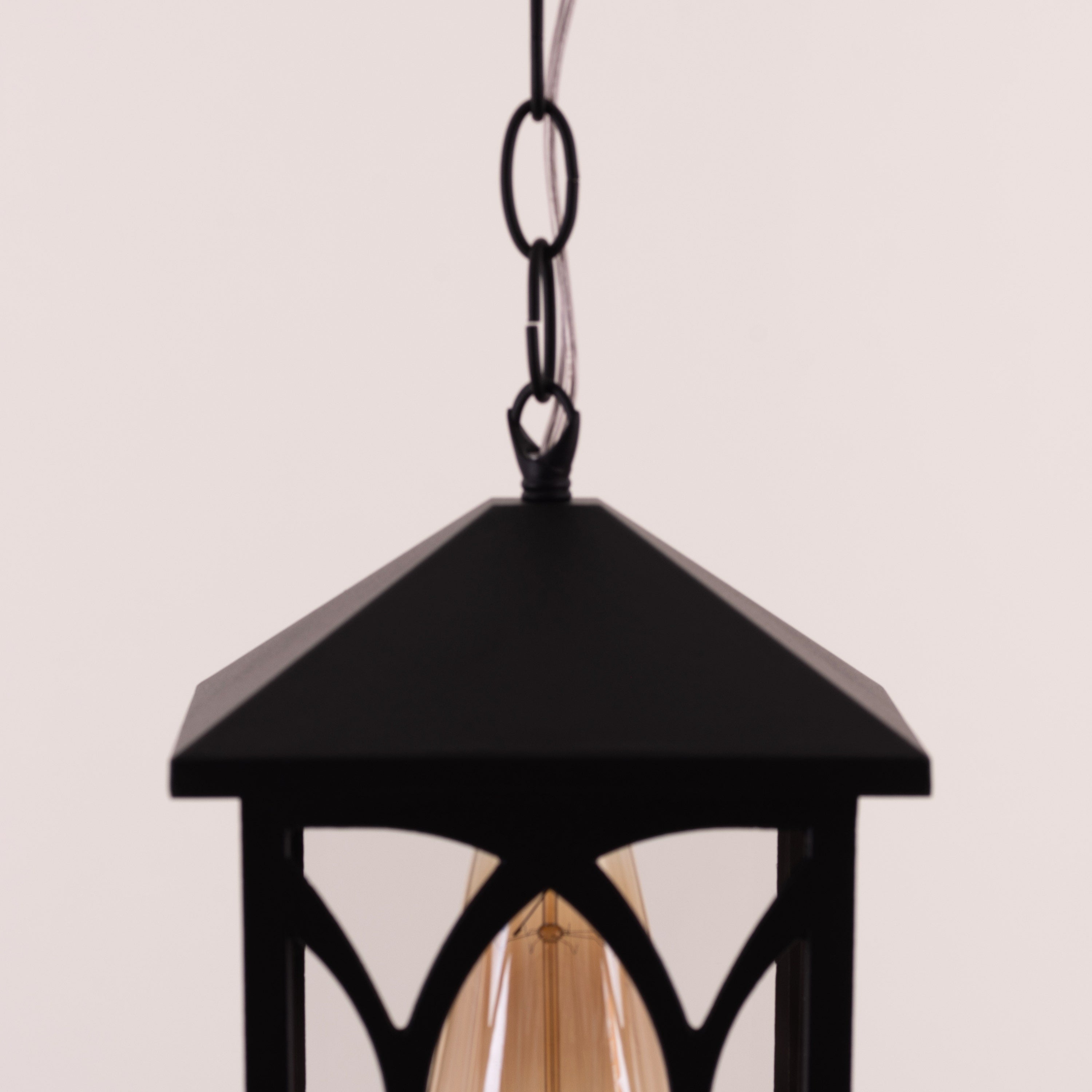 Dance More (Black) Outdoor Pendant Light