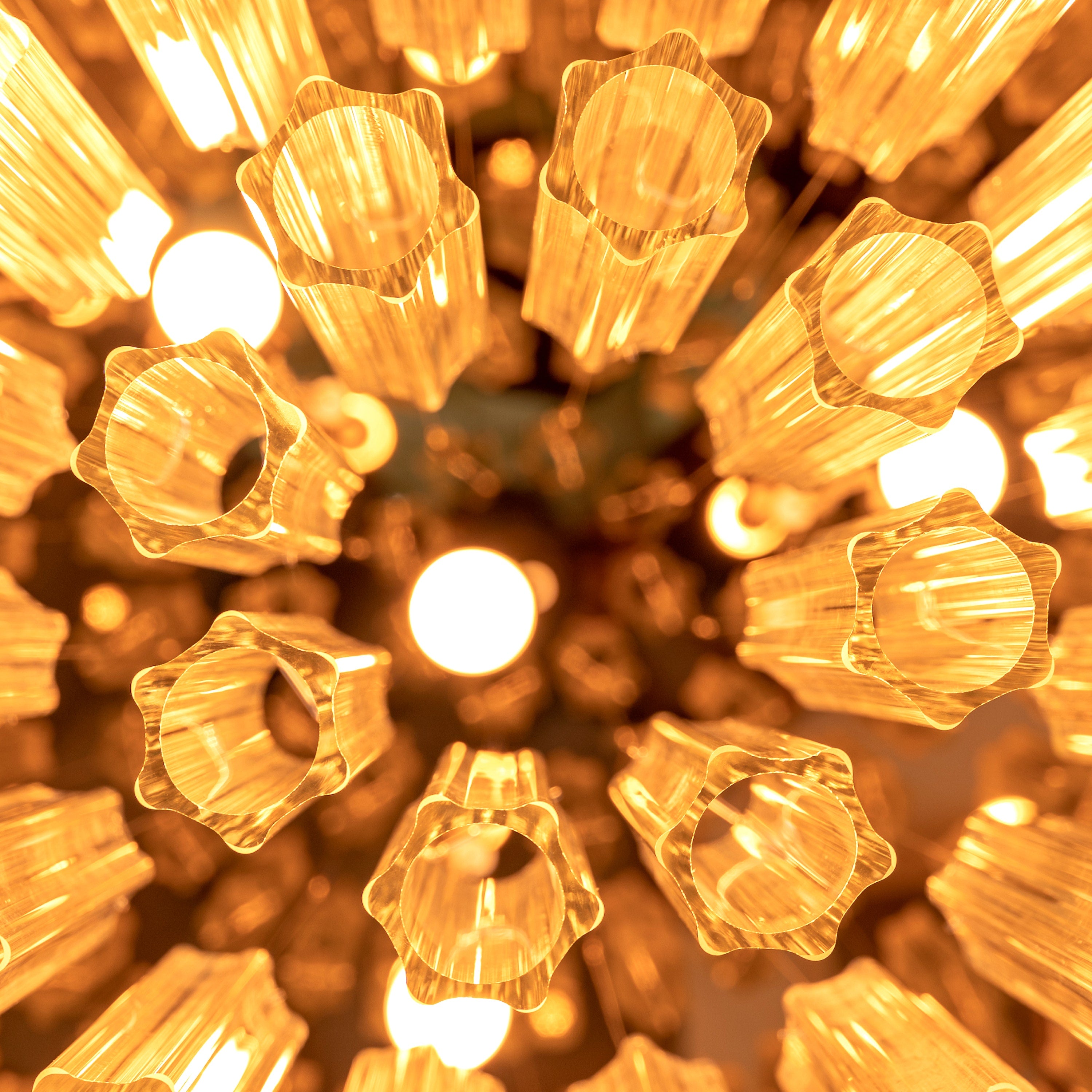 Red Carpet (Large, Round, Gold) Crystal Chandelier