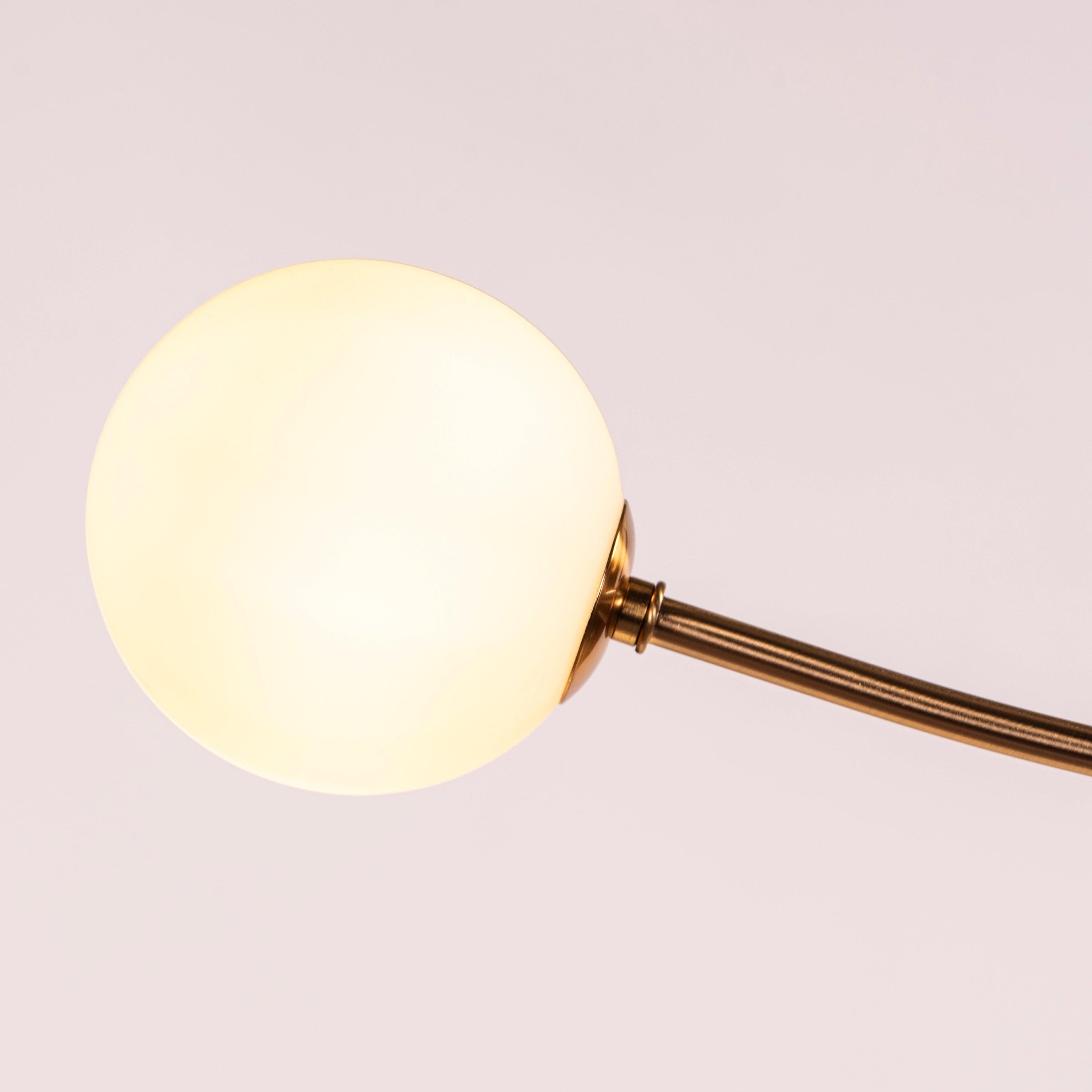 Home Already (Gold, Milky White) Pendant Light