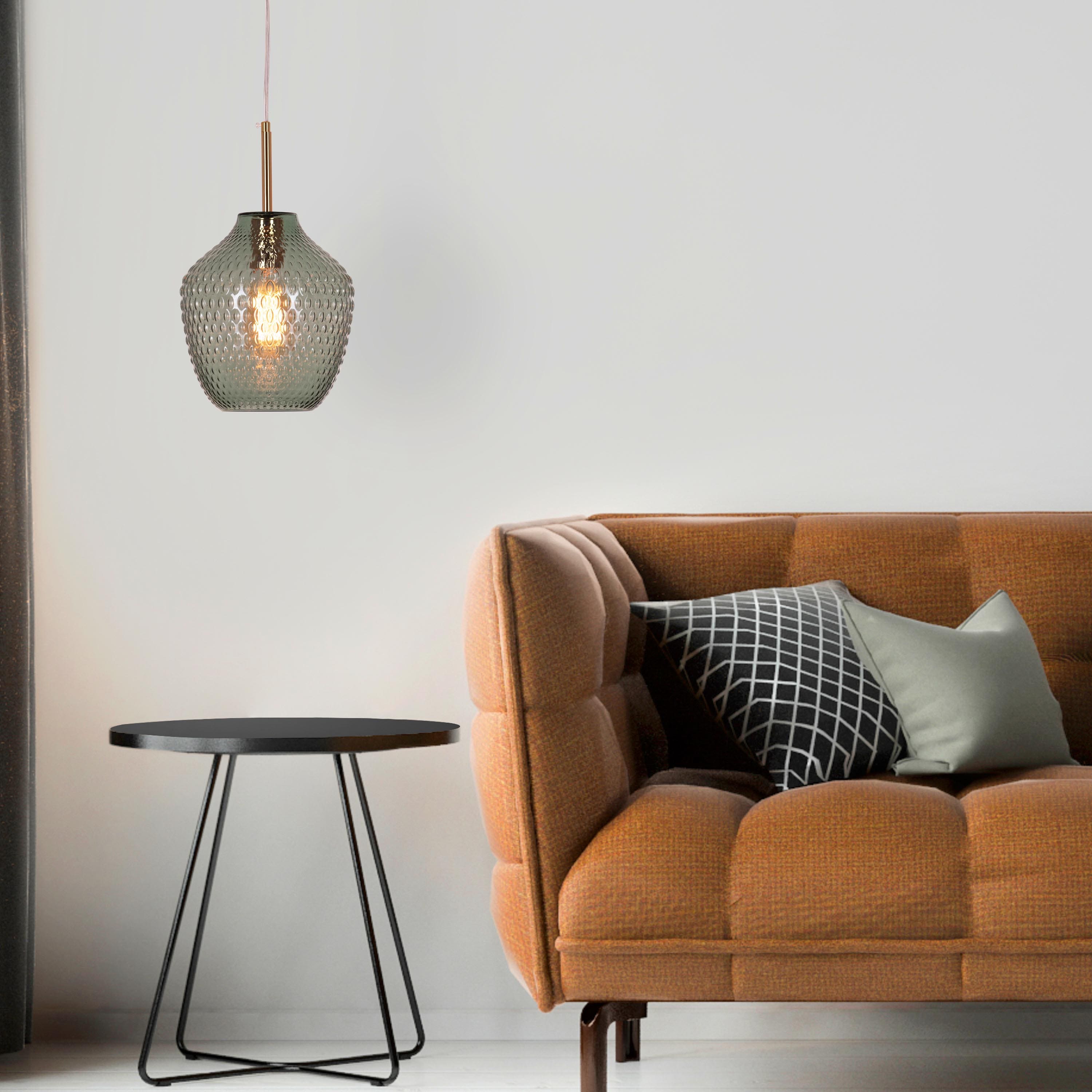 Sanctuary (Green) Glass Pendant Light