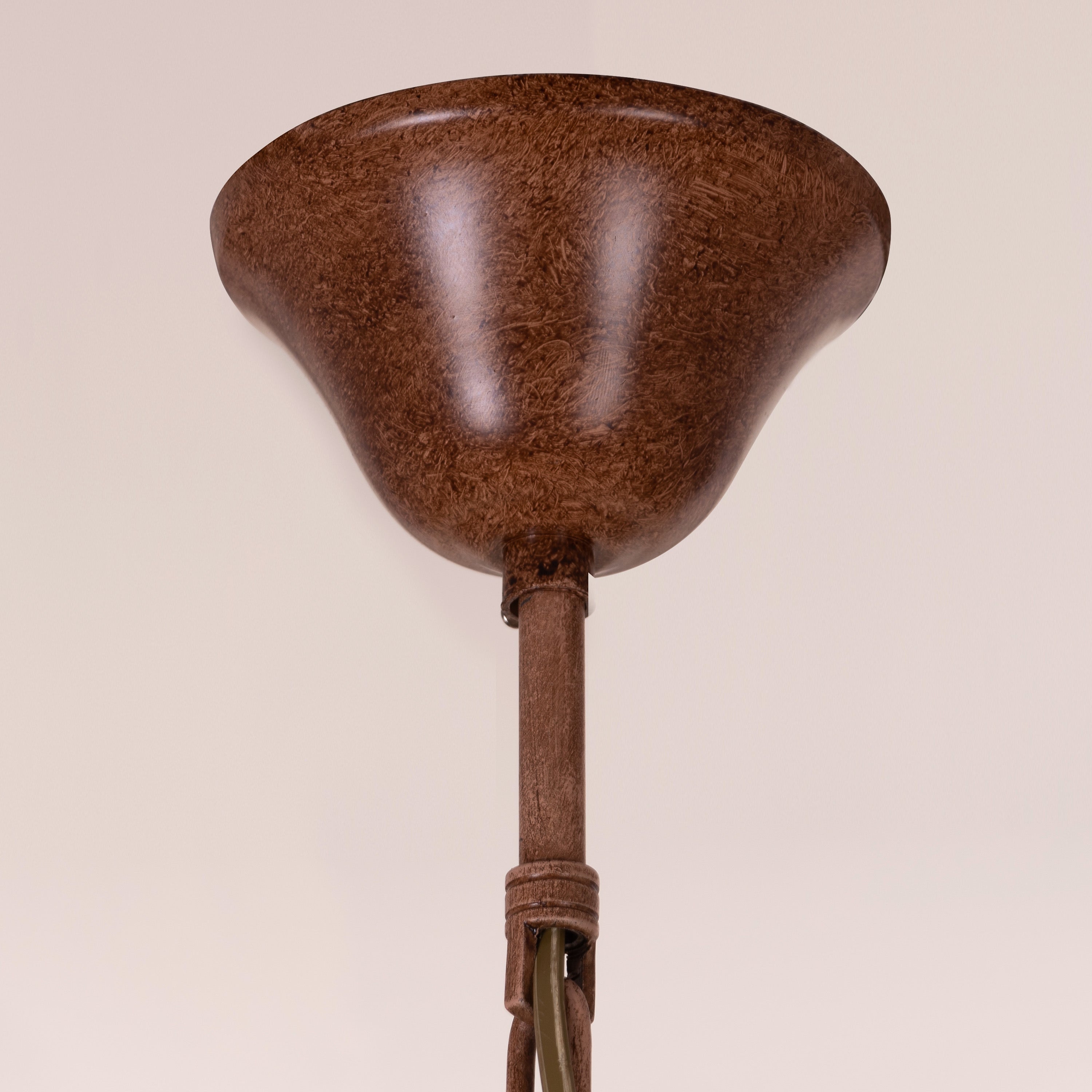 Ski Season (Large, Brown) Antler Chandelier