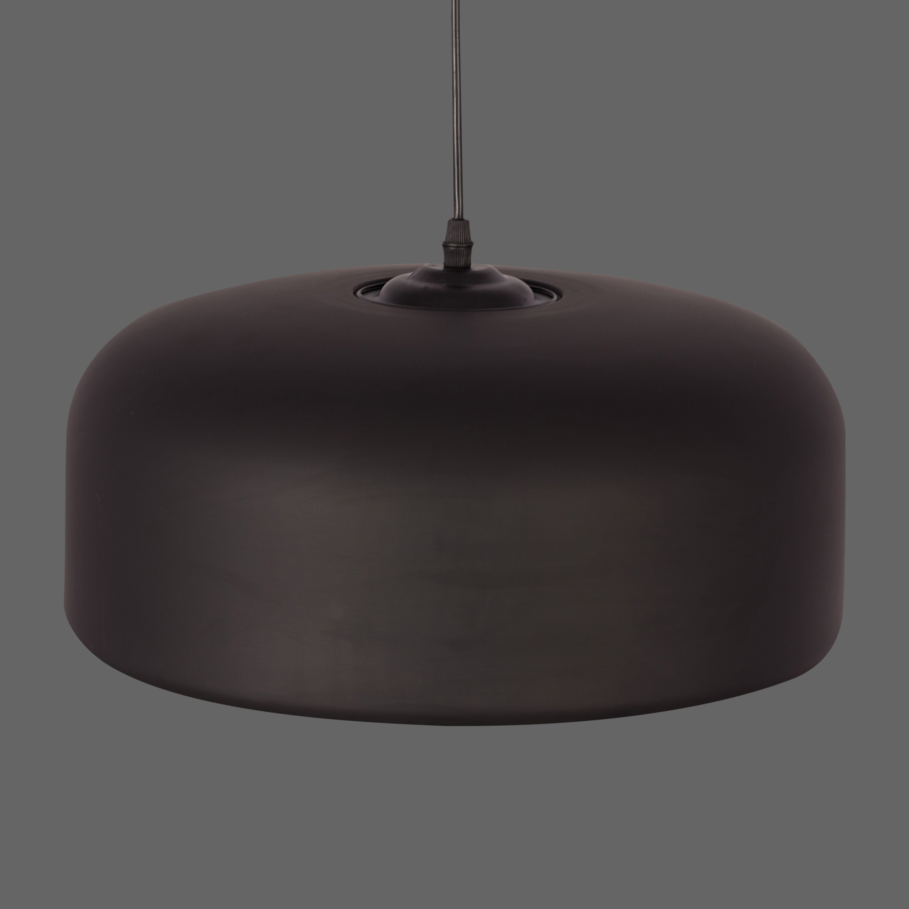 Artistic (14", Black, Smart LED) Pendant Light (3 smart LED Bulbs Included)