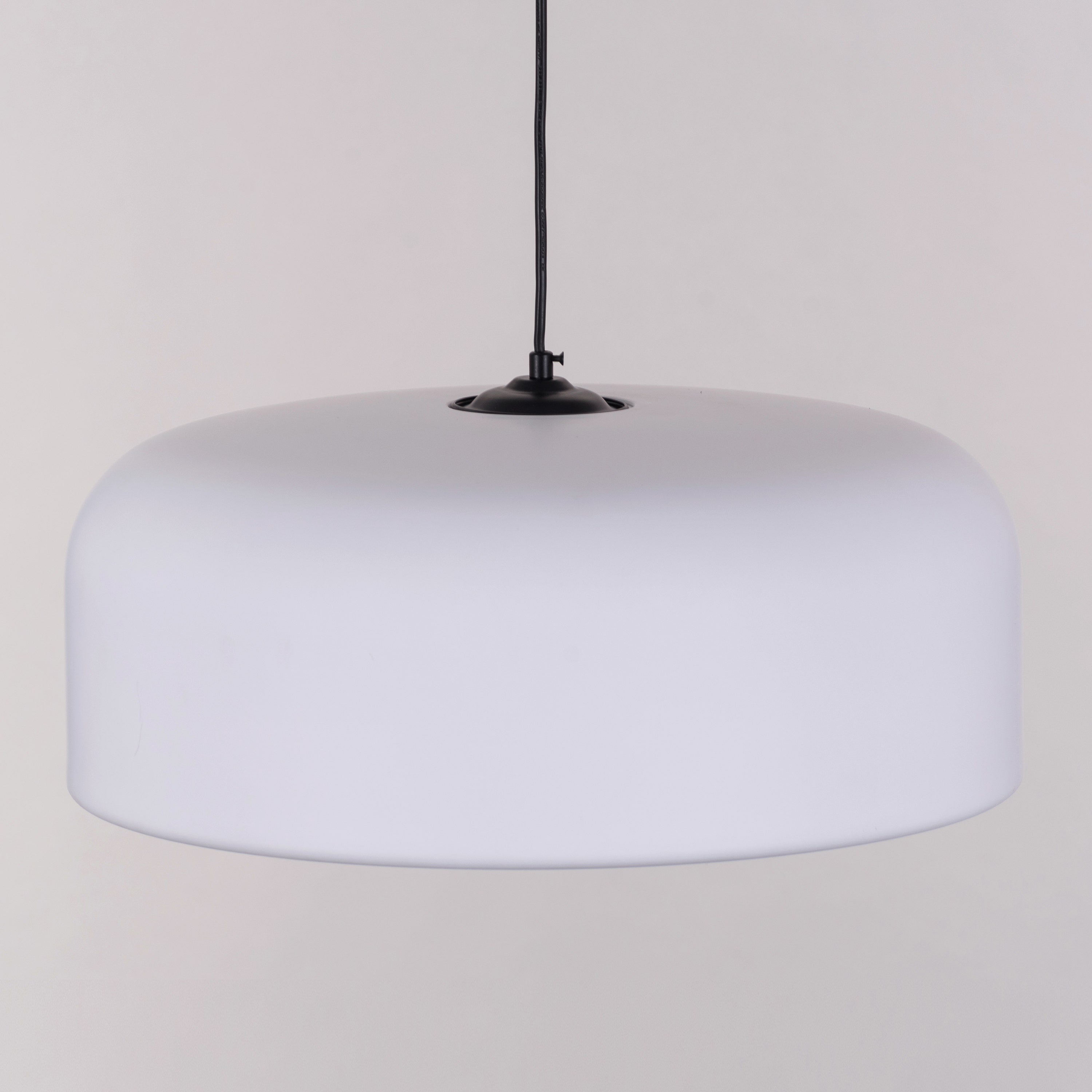 Artistic (14", White, Smart LED) Pendant Light (3 Smart LED Bulbs Included)