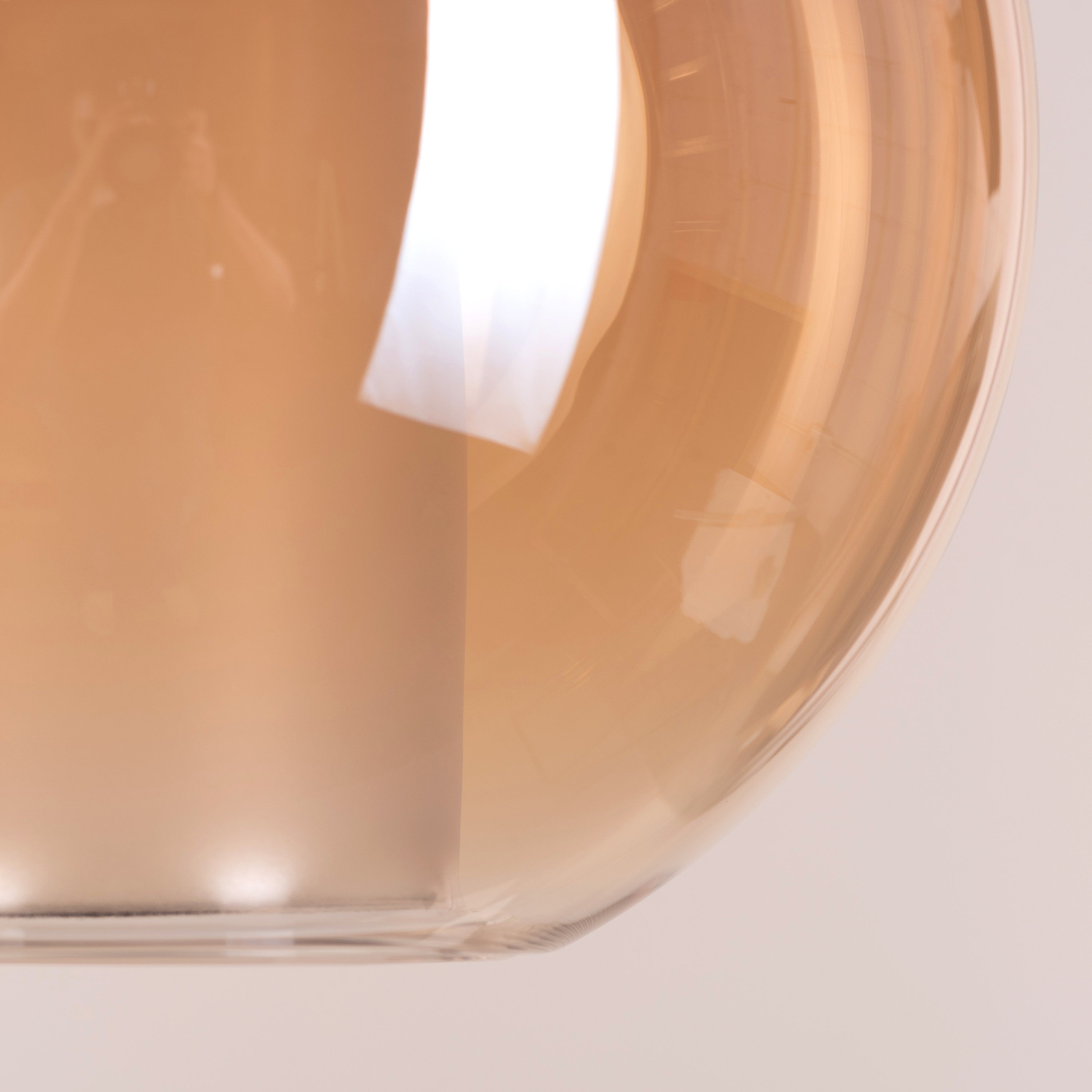 First Sign (Amber) Glass Pendant Light