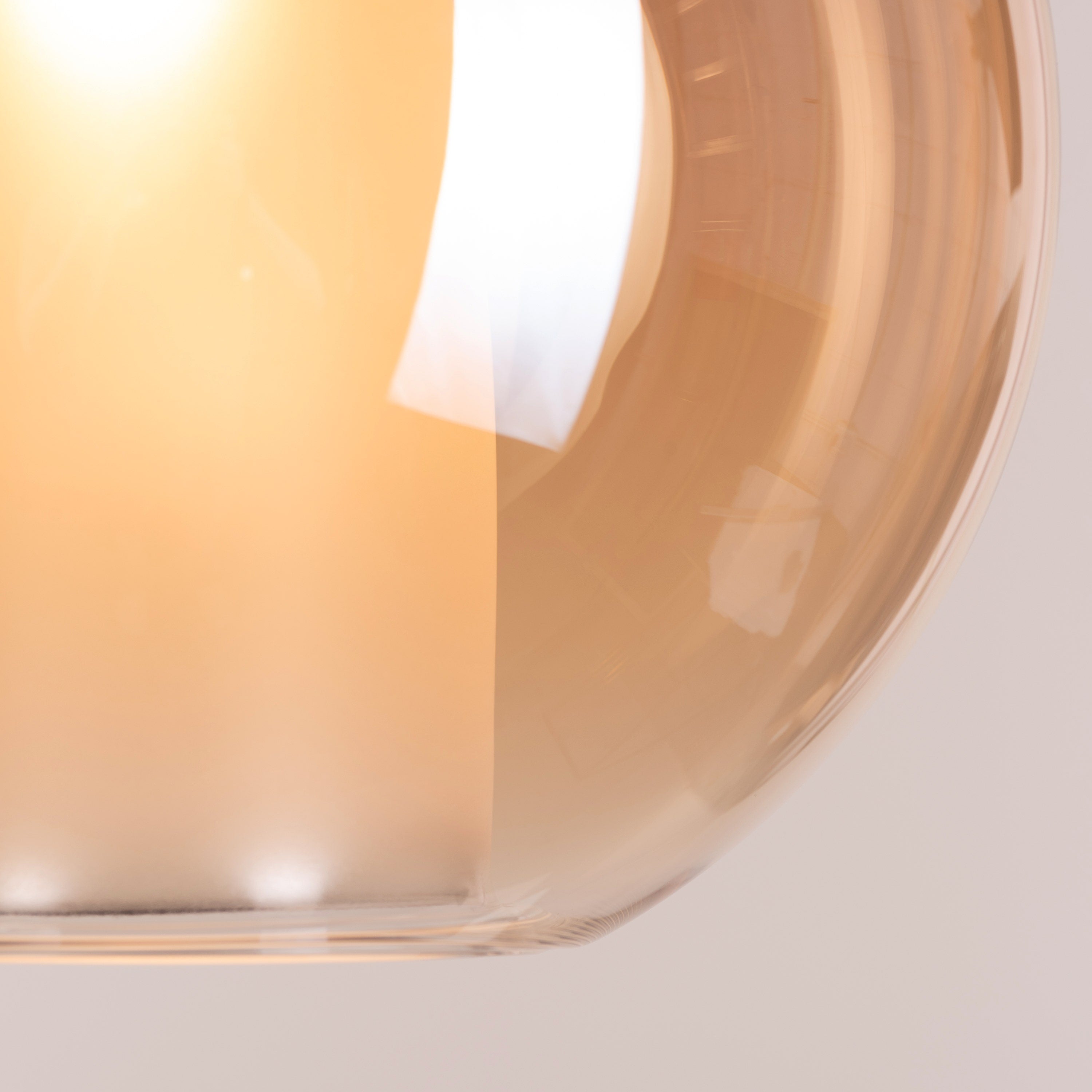 First Sign (Amber) Glass Pendant Light