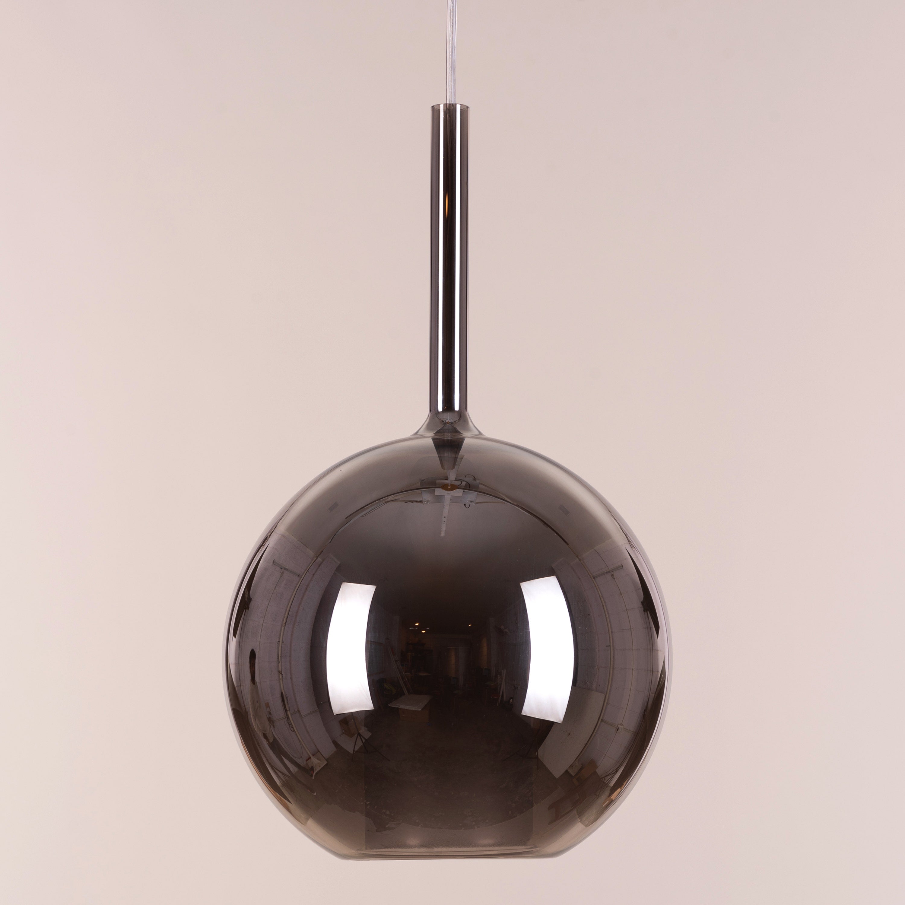 First Sign (Smokey Grey) Glass Pendant Light