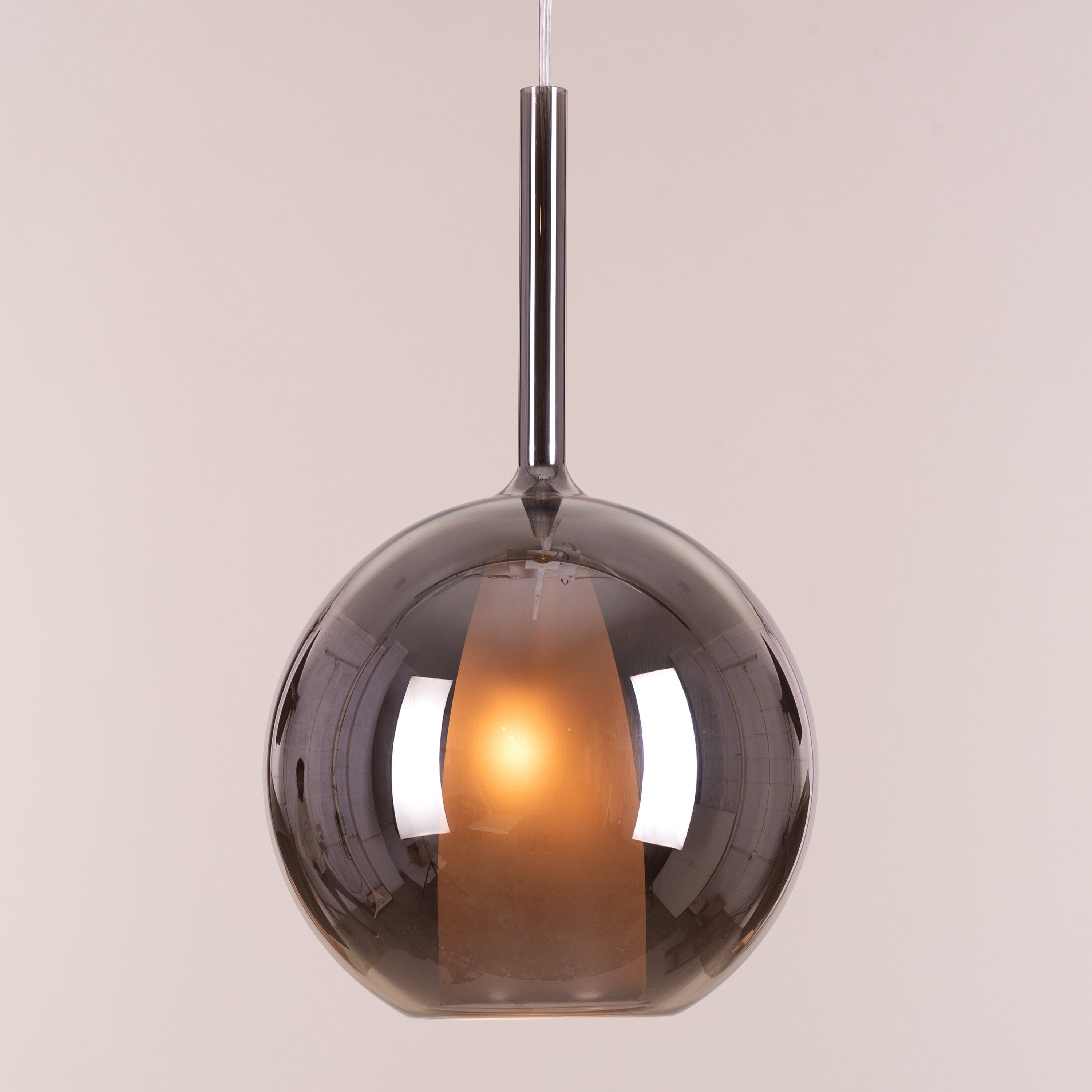 First Sign (Smokey Grey) Glass Pendant Light
