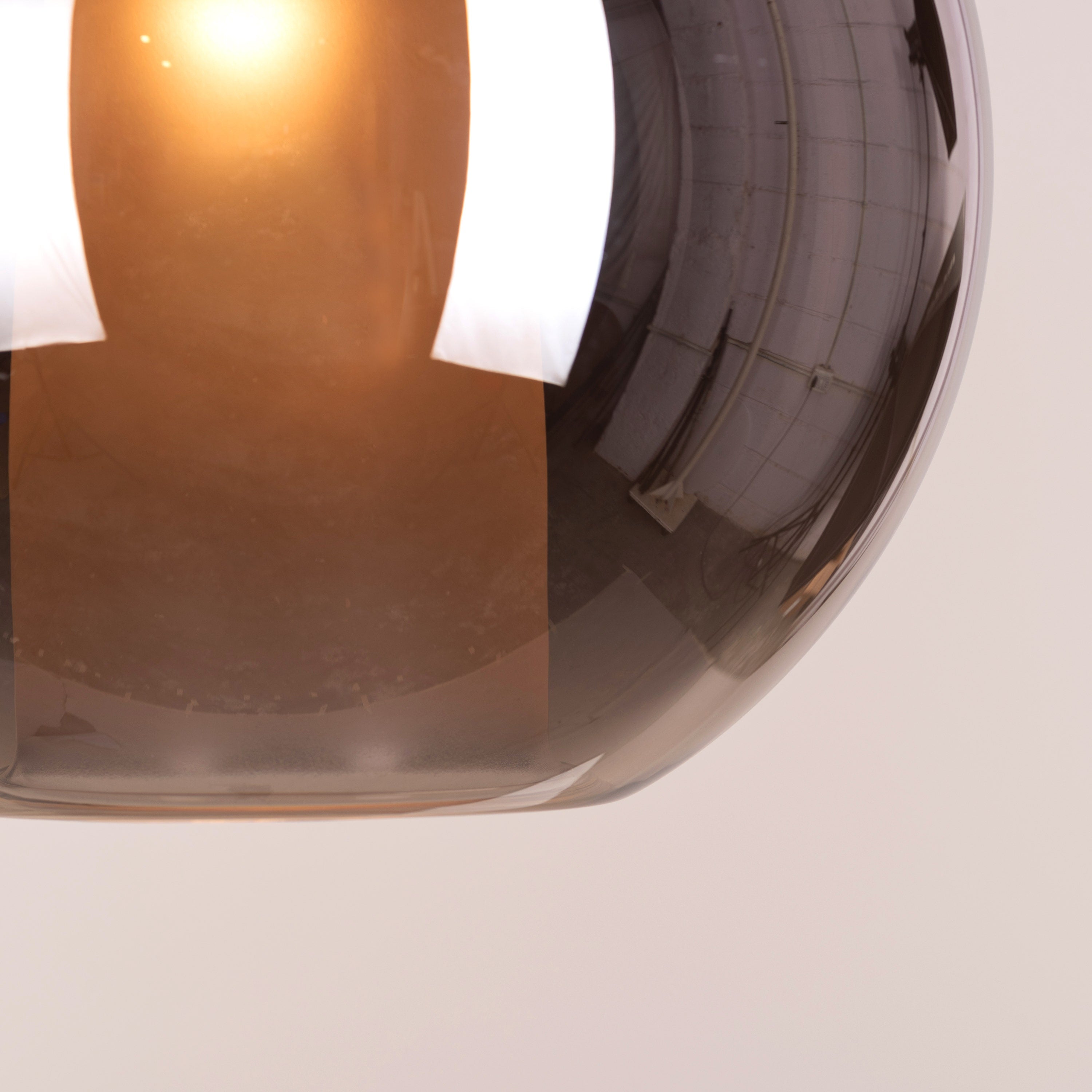 First Sign (Smokey Grey) Glass Pendant Light