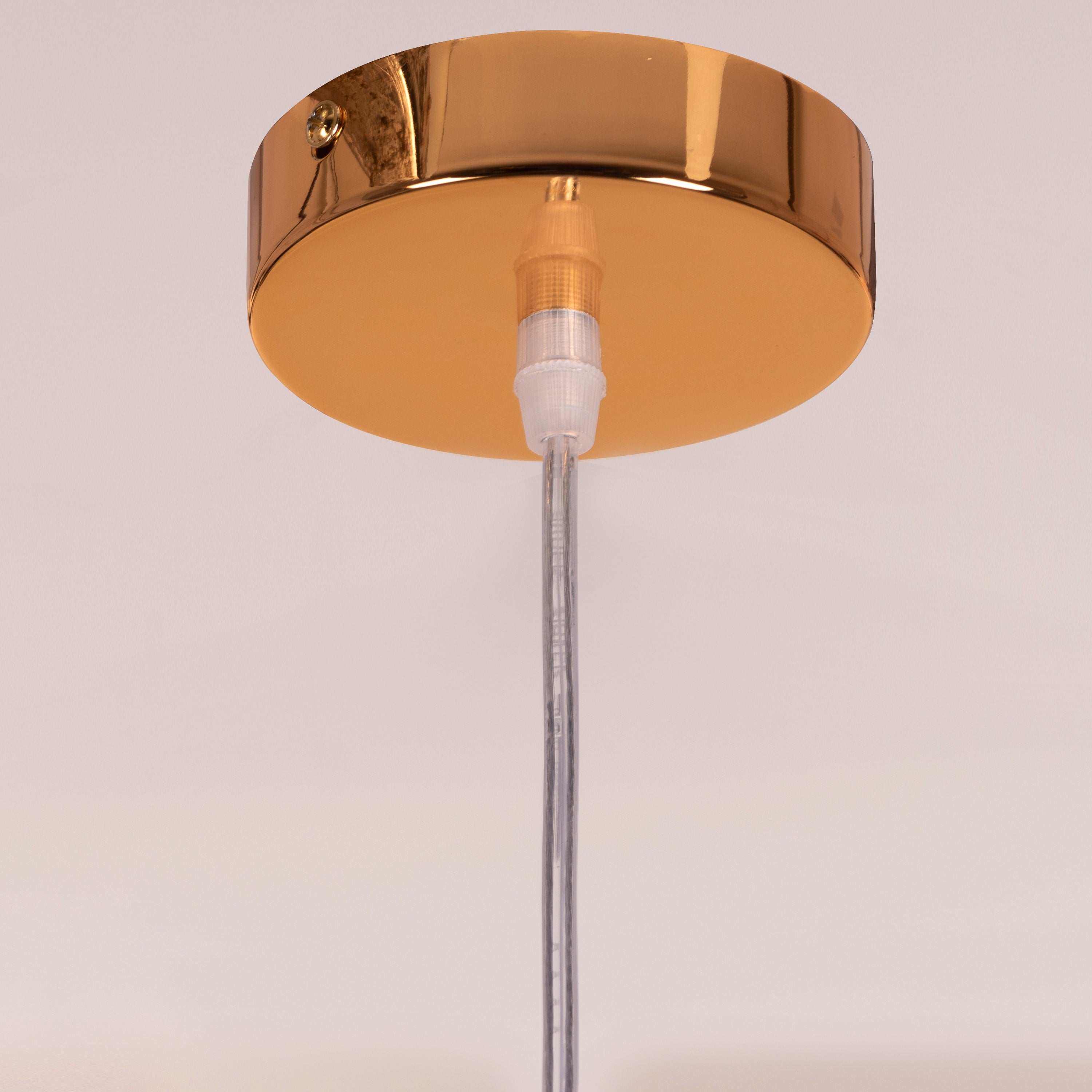 Keep My Love (Amber) Glass Pendant Light