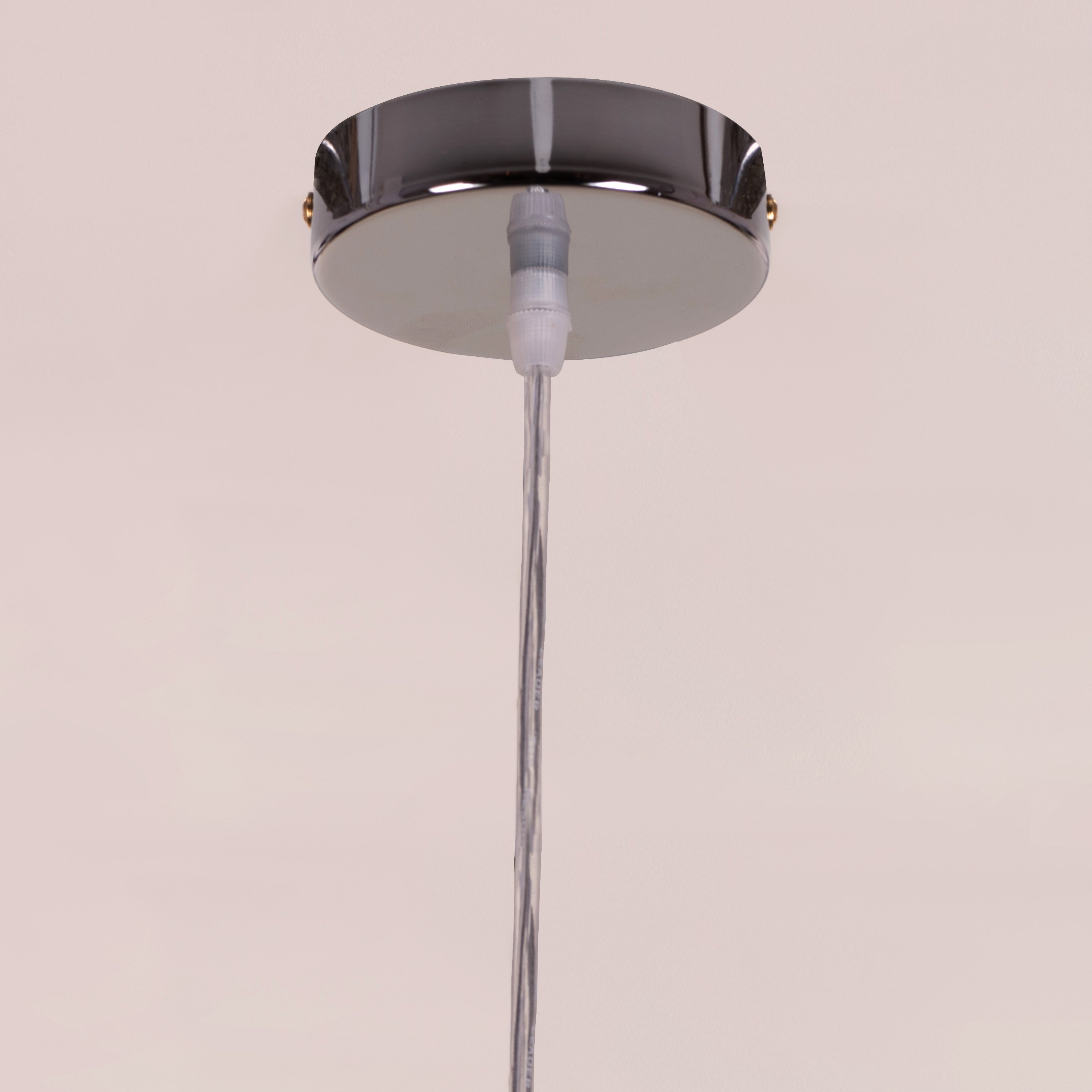 Keep My Love (Smokey Grey) Glass Pendant Light