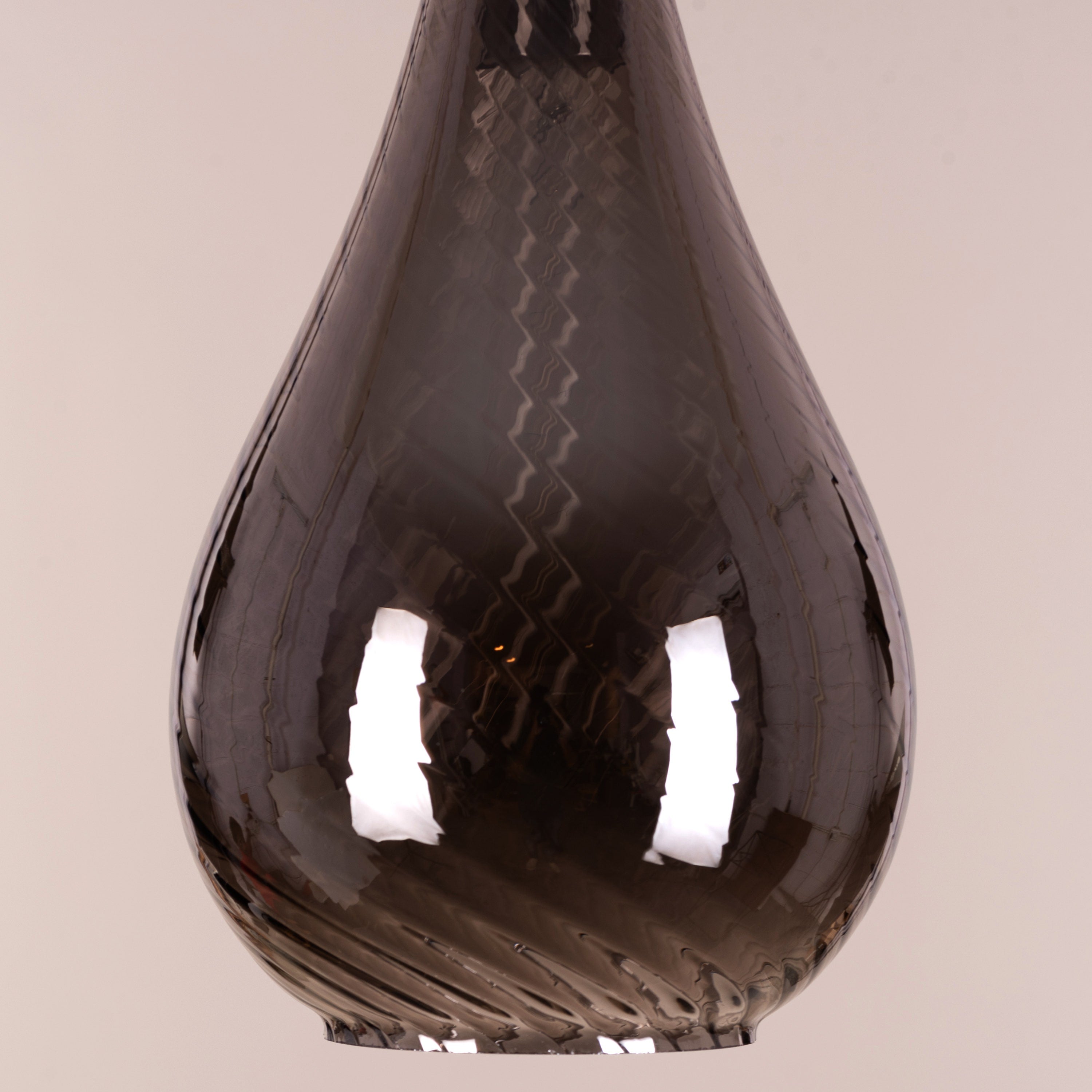 Keep My Love (Smokey Grey) Glass Pendant Light