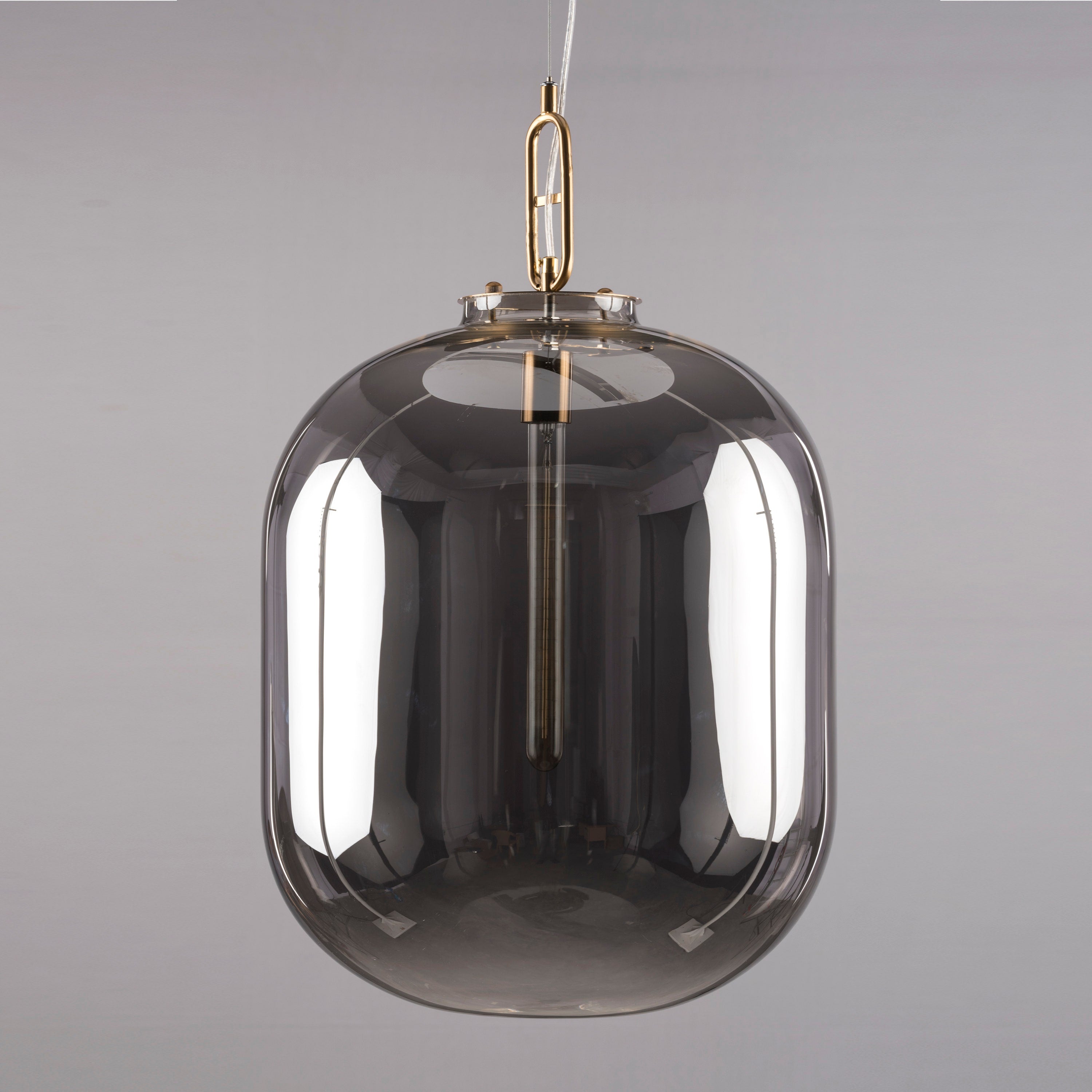 Hooked On You (71 cm, Smokey Grey) Glass Pendant Light