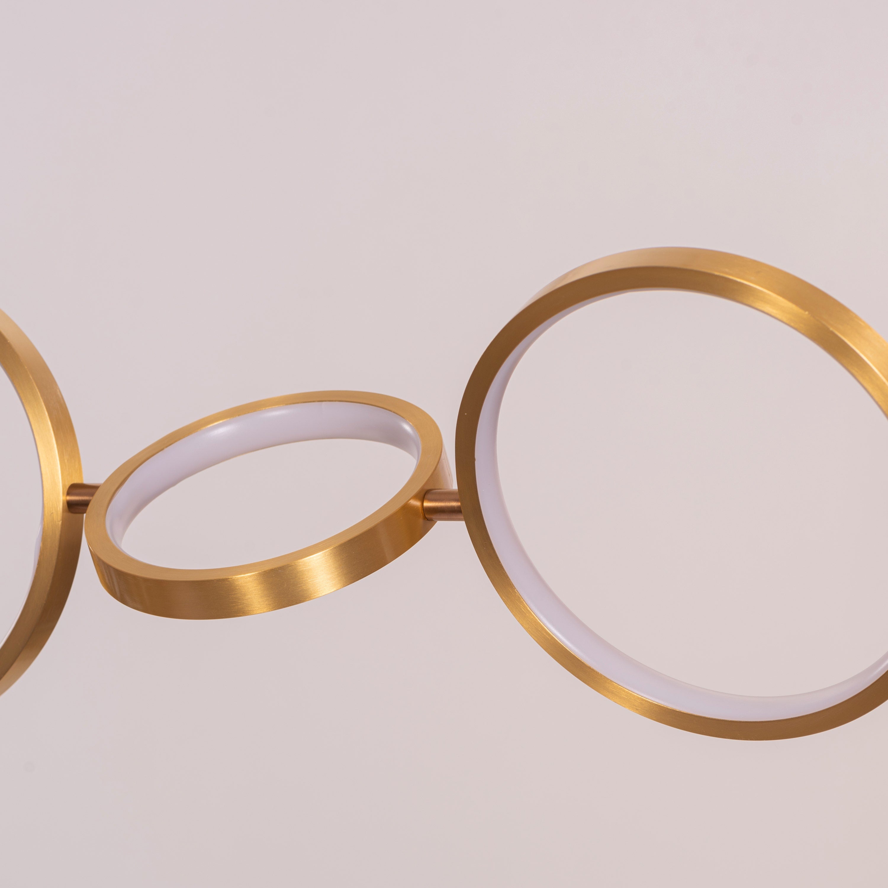 How We Play (Large, Gold, Dimmable LED with Remote Control) Chandelier