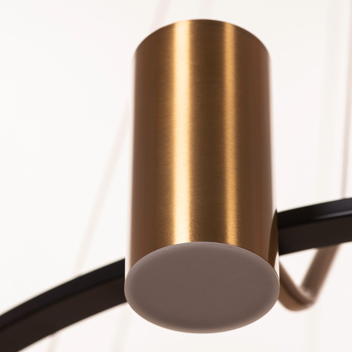 Alive On Grid Power (Large, Gold, Dimmable LED with Remote Control) Chandelier