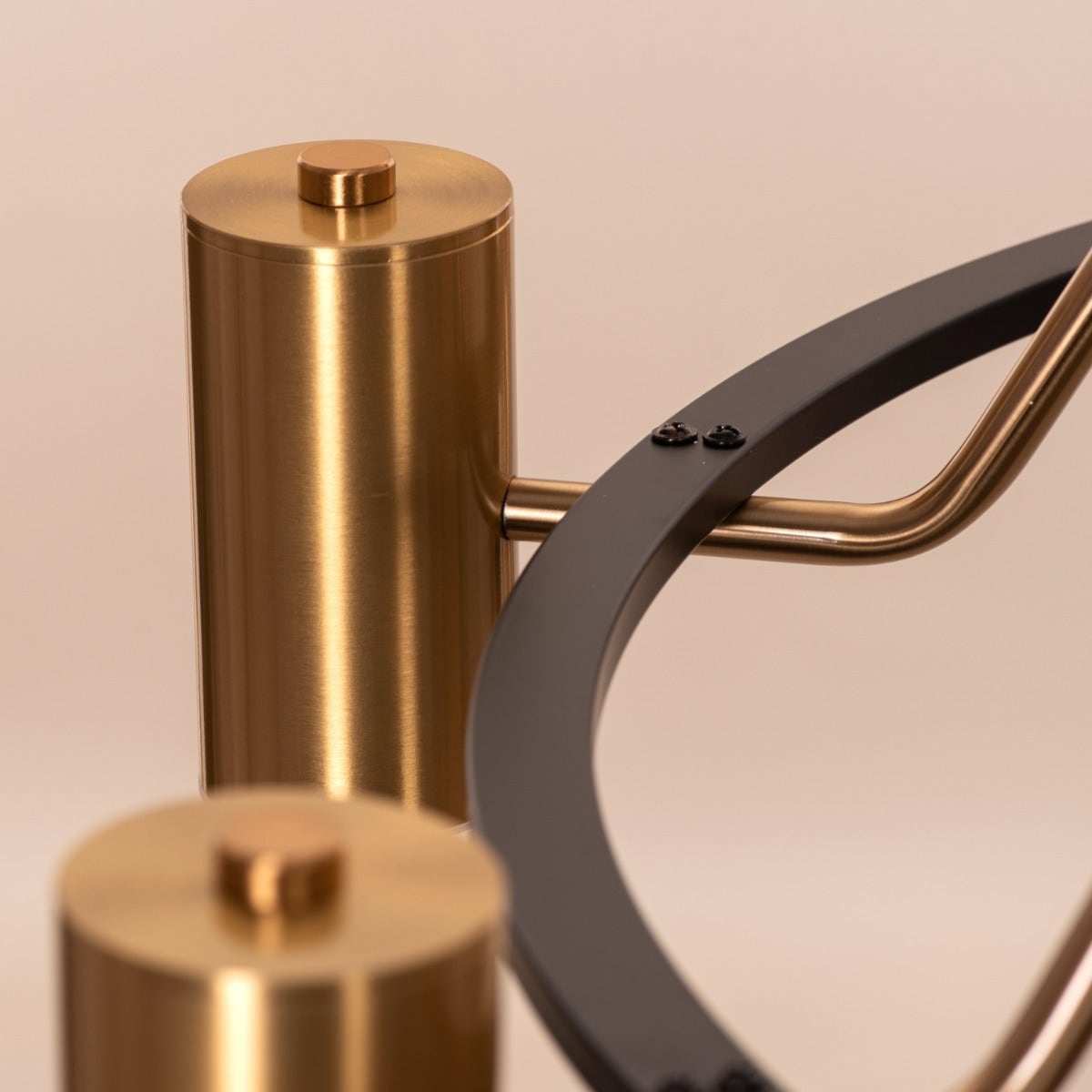 Alive On Grid Power (Large, Gold, Dimmable LED with Remote Control) Chandelier