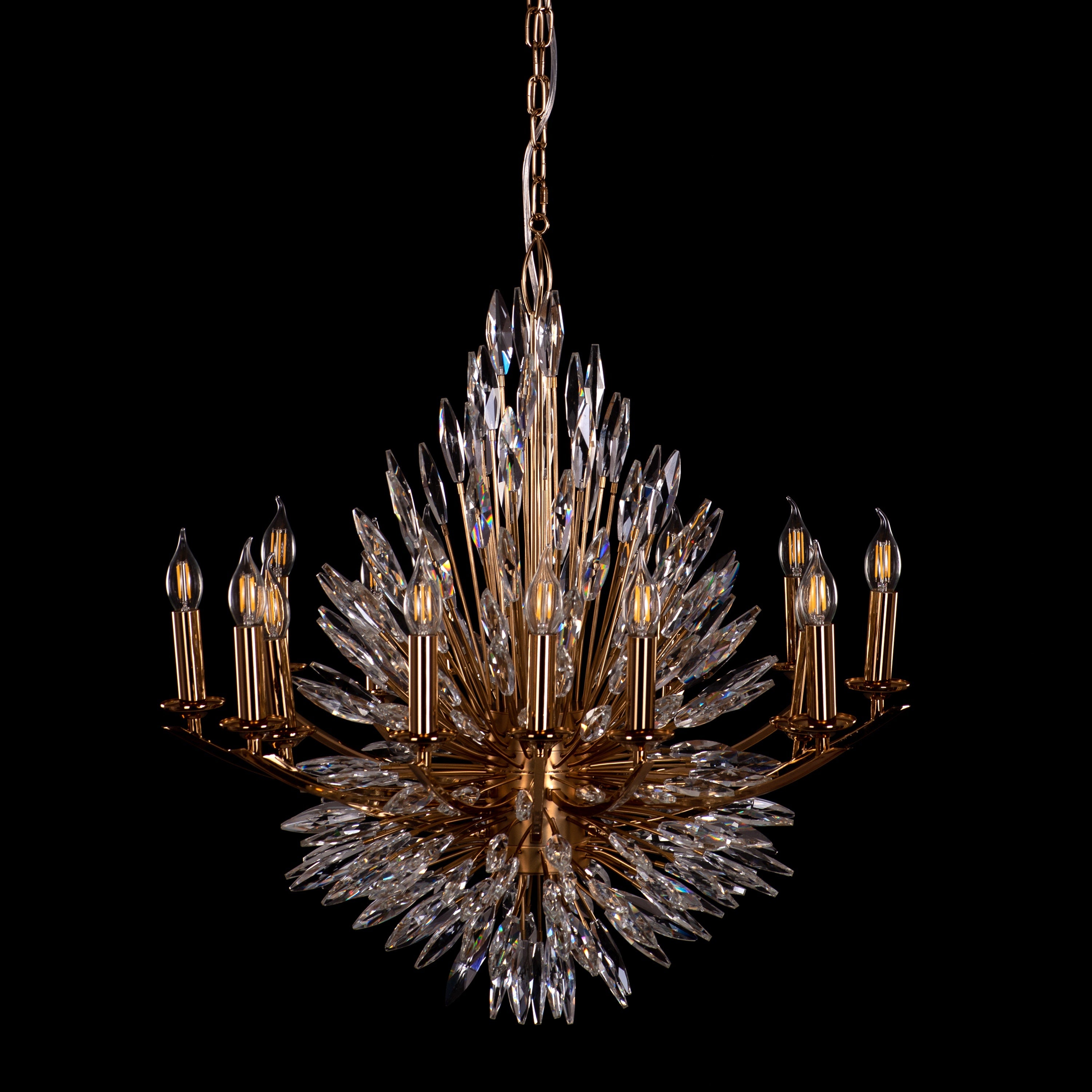 Jewel Of My Heart (Gold) Crystal Signature Chandelier