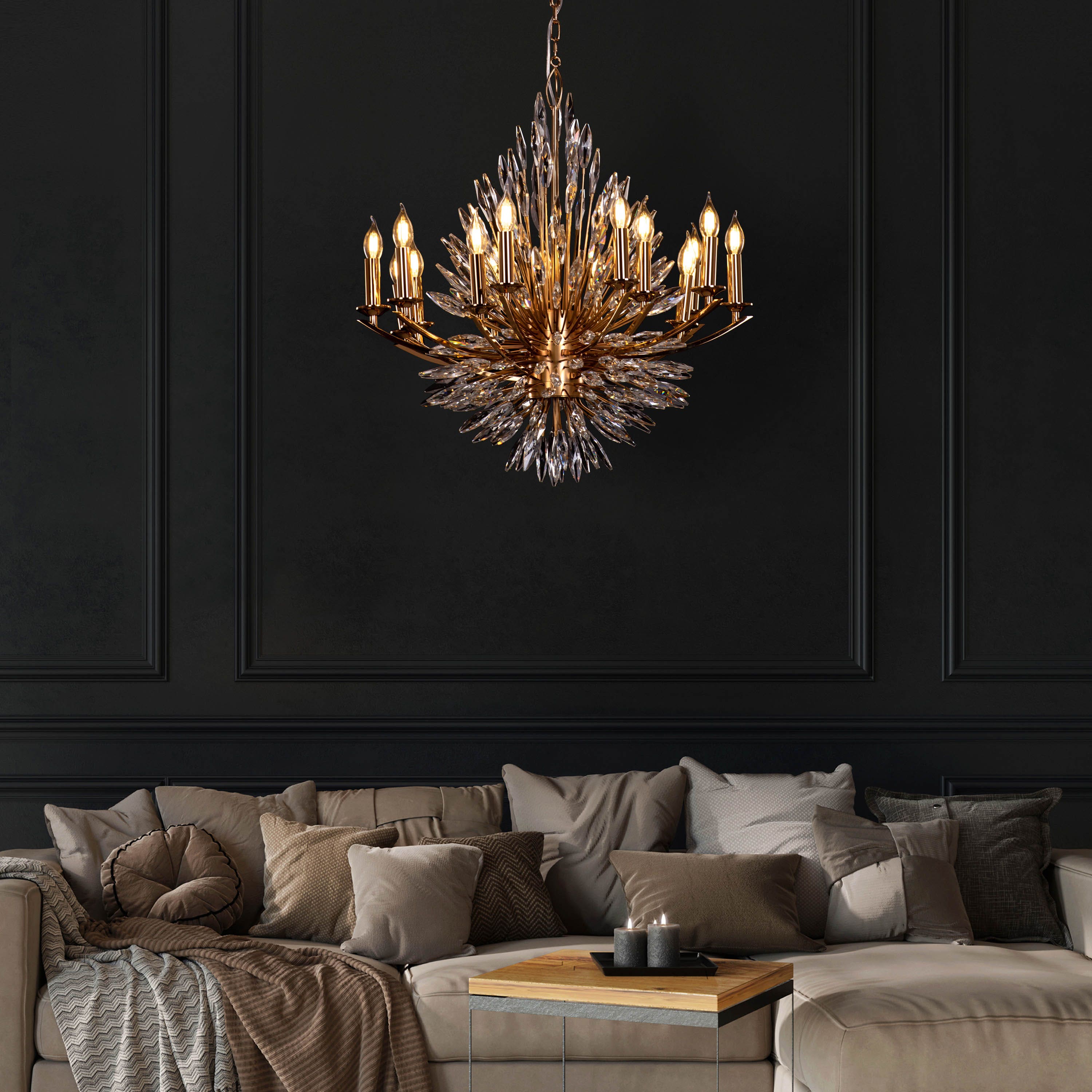 Jewel Of My Heart (Gold) Crystal Signature Chandelier