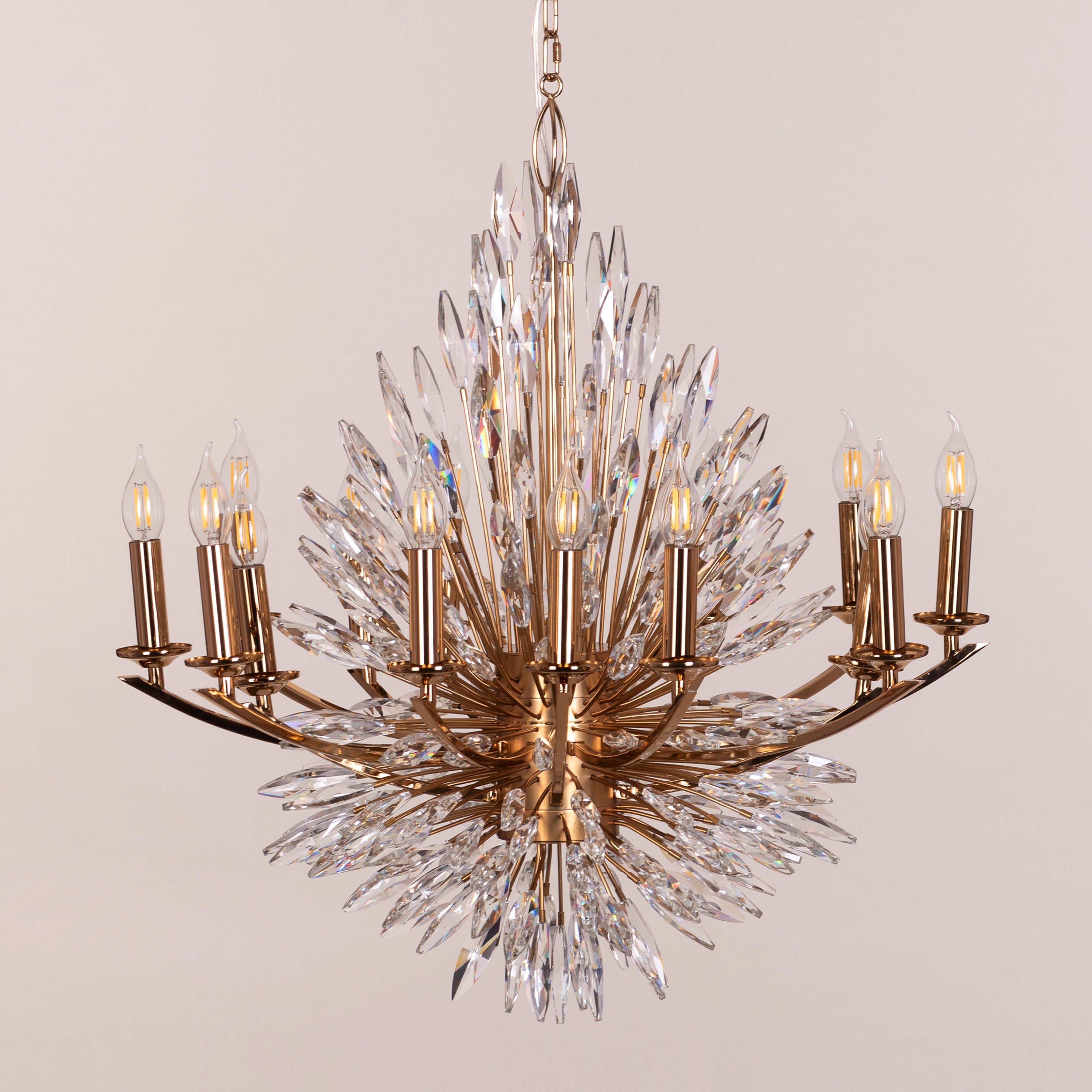 Jewel Of My Heart (Gold) Crystal Signature Chandelier