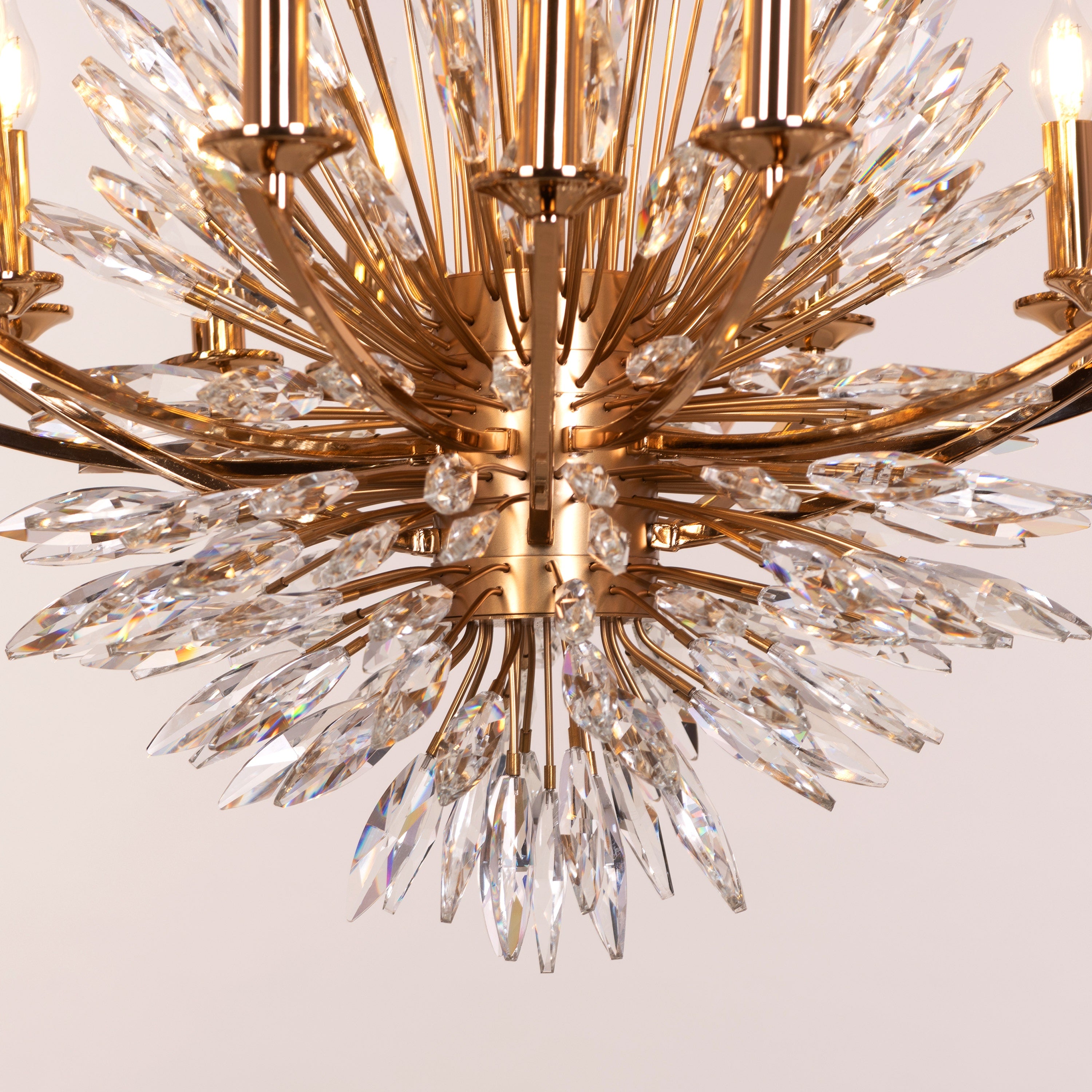 Jewel Of My Heart (Gold) Crystal Signature Chandelier