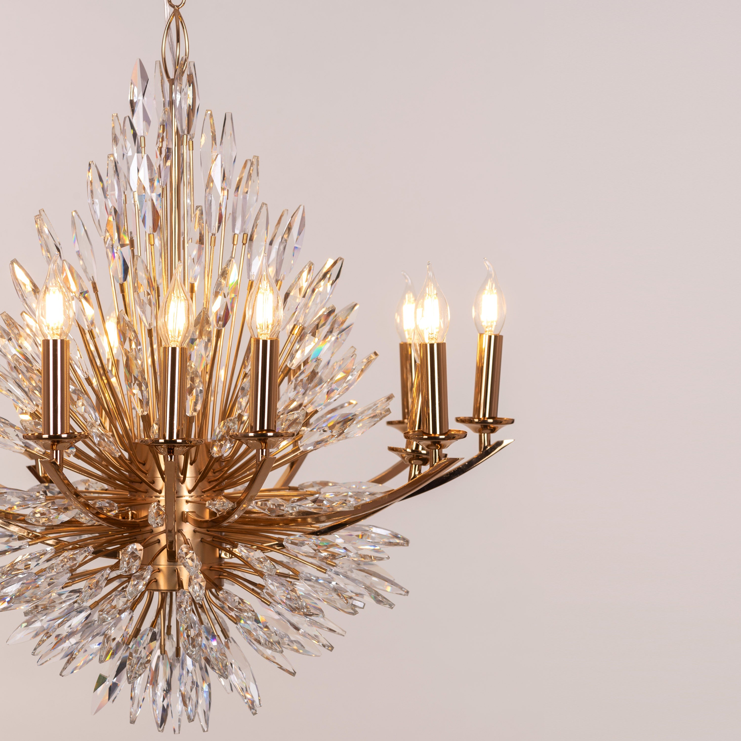 Jewel Of My Heart (Gold) Crystal Signature Chandelier