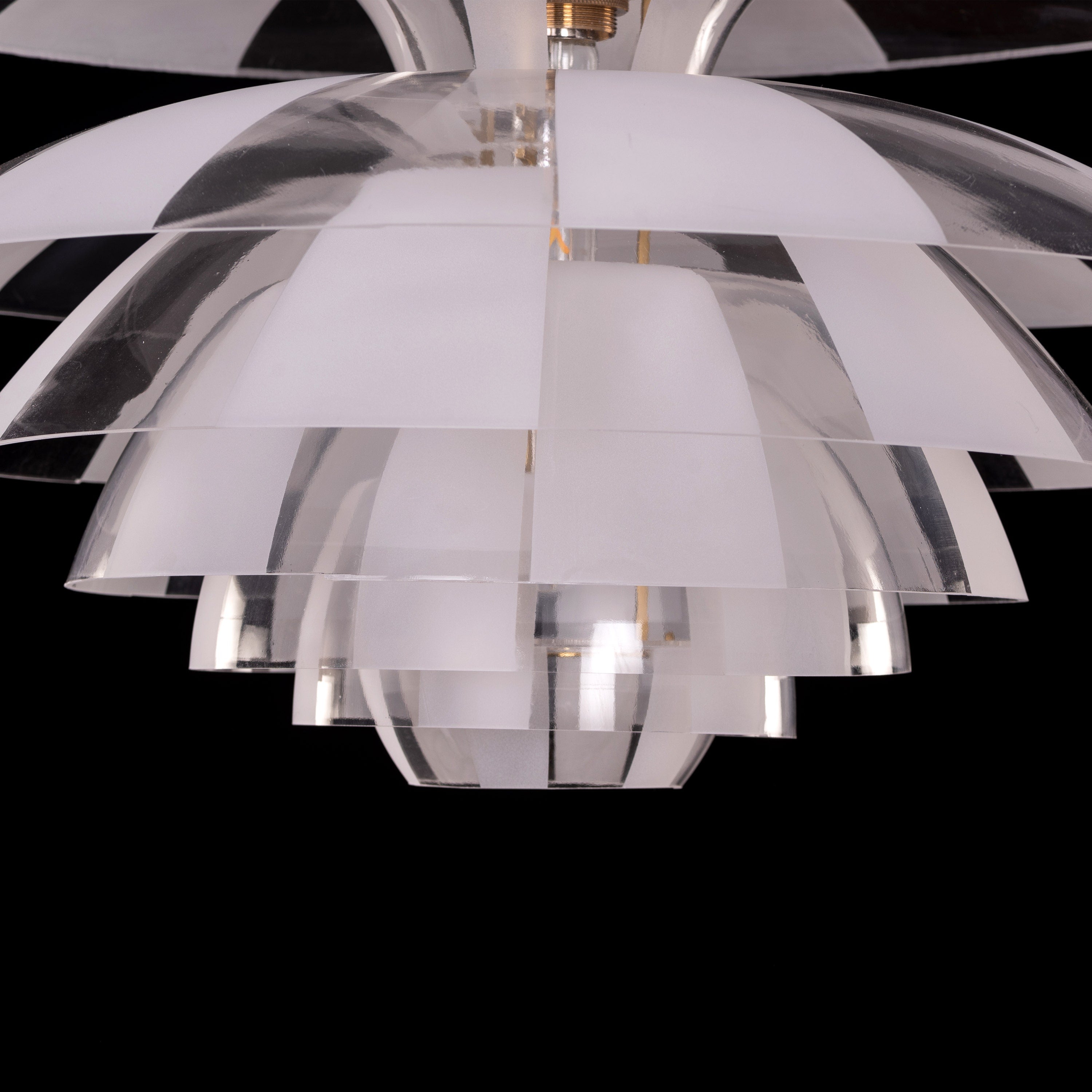 Find Your Truth (Gold, Frosted) Pendant Light