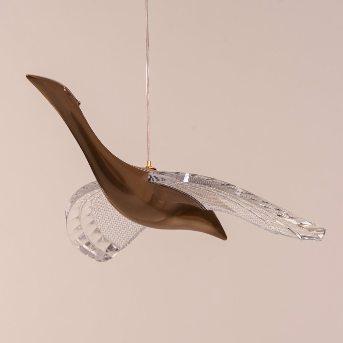 Before I wake (Small, Gold, Dimmable LED with Remote Control) Chandelier