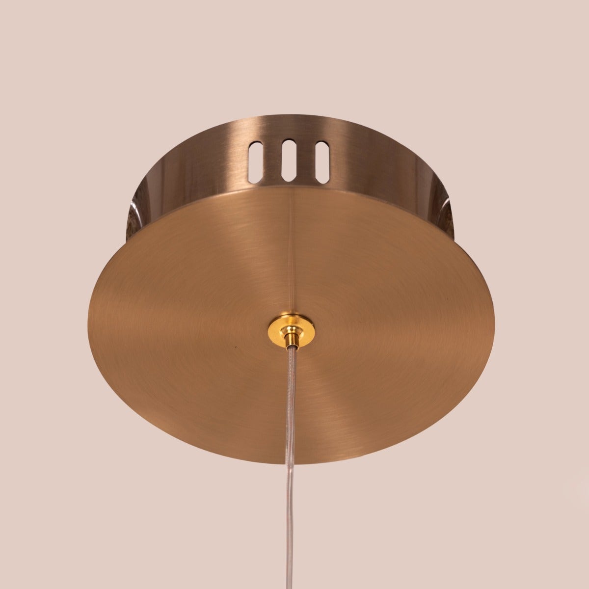 Peacemaker (Large, Gold, Built-In LED) Pendant Light