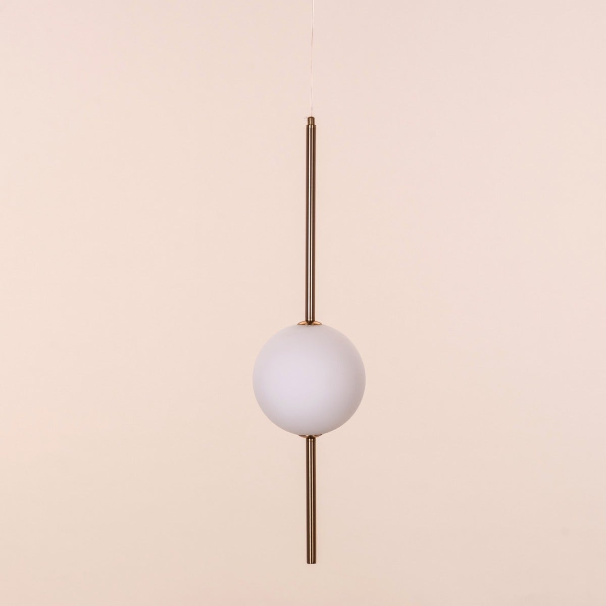 Peacemaker (Large, Gold, Built-In LED) Pendant Light