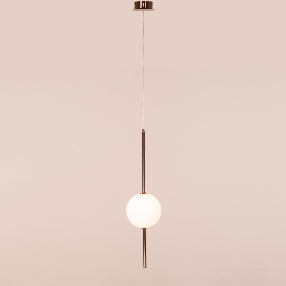 Peacemaker (Large, Gold, Built-In LED) Pendant Light