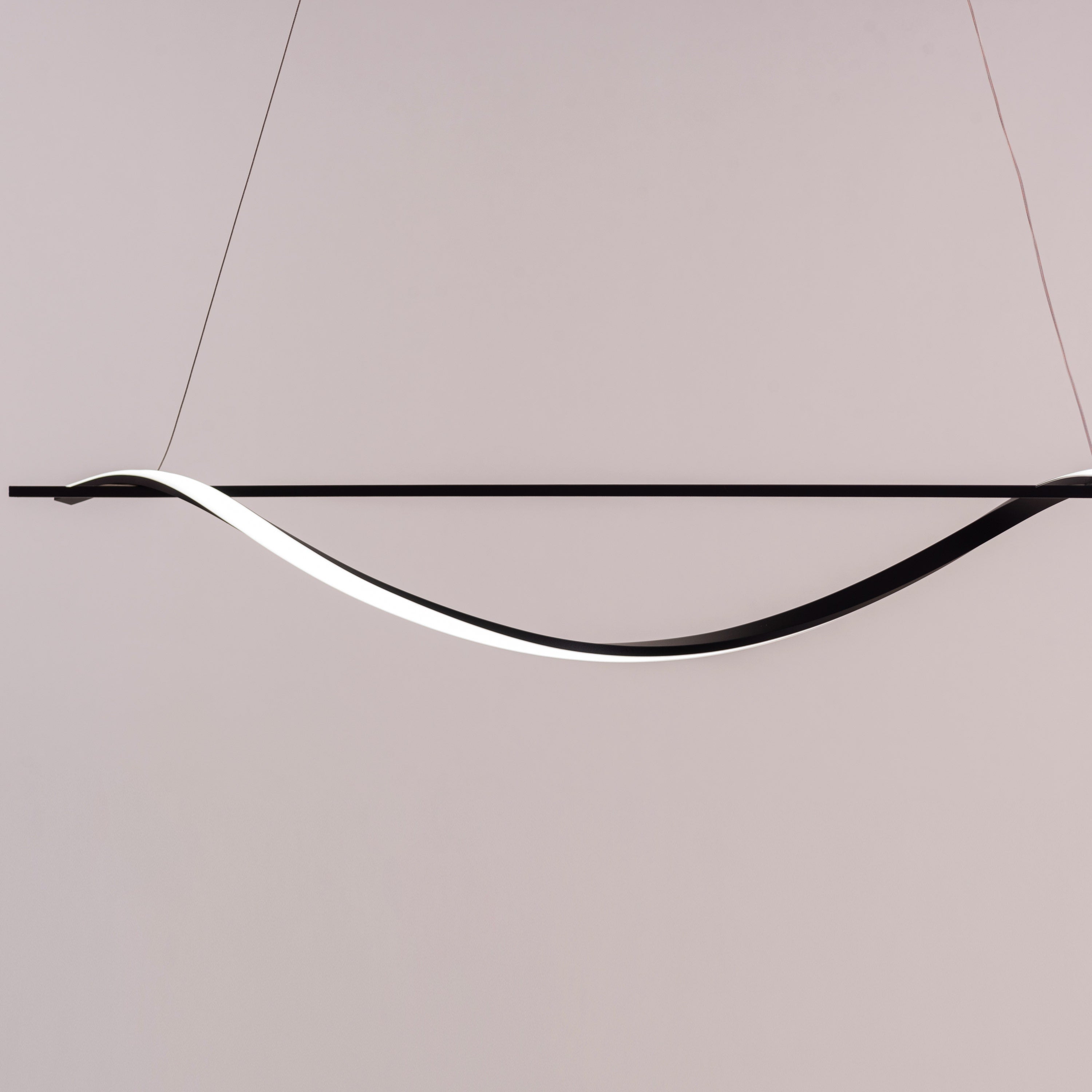 Cheat Sheet (Large, Black, Dimmable LED with Remote Control) Chandelier