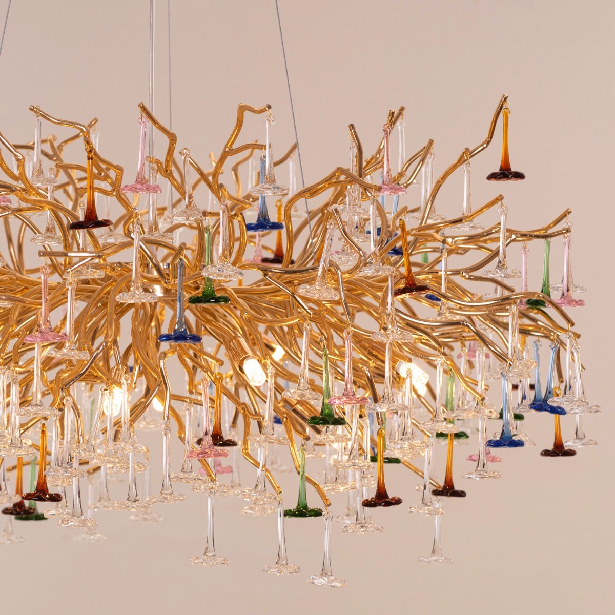 You Said Eternity (Medium, Gold) Crystal Chandelier