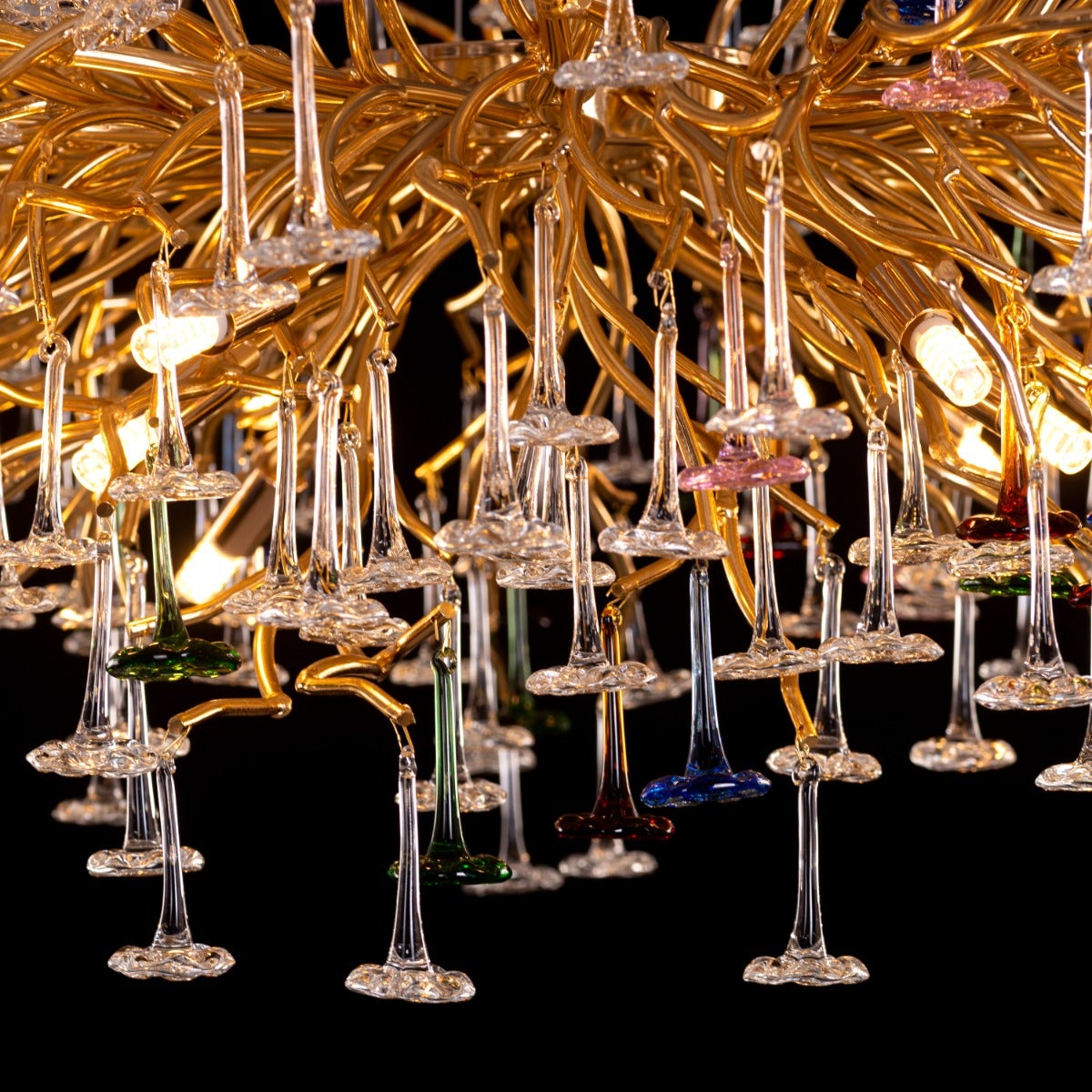 You Said Eternity (Medium, Gold) Crystal Chandelier