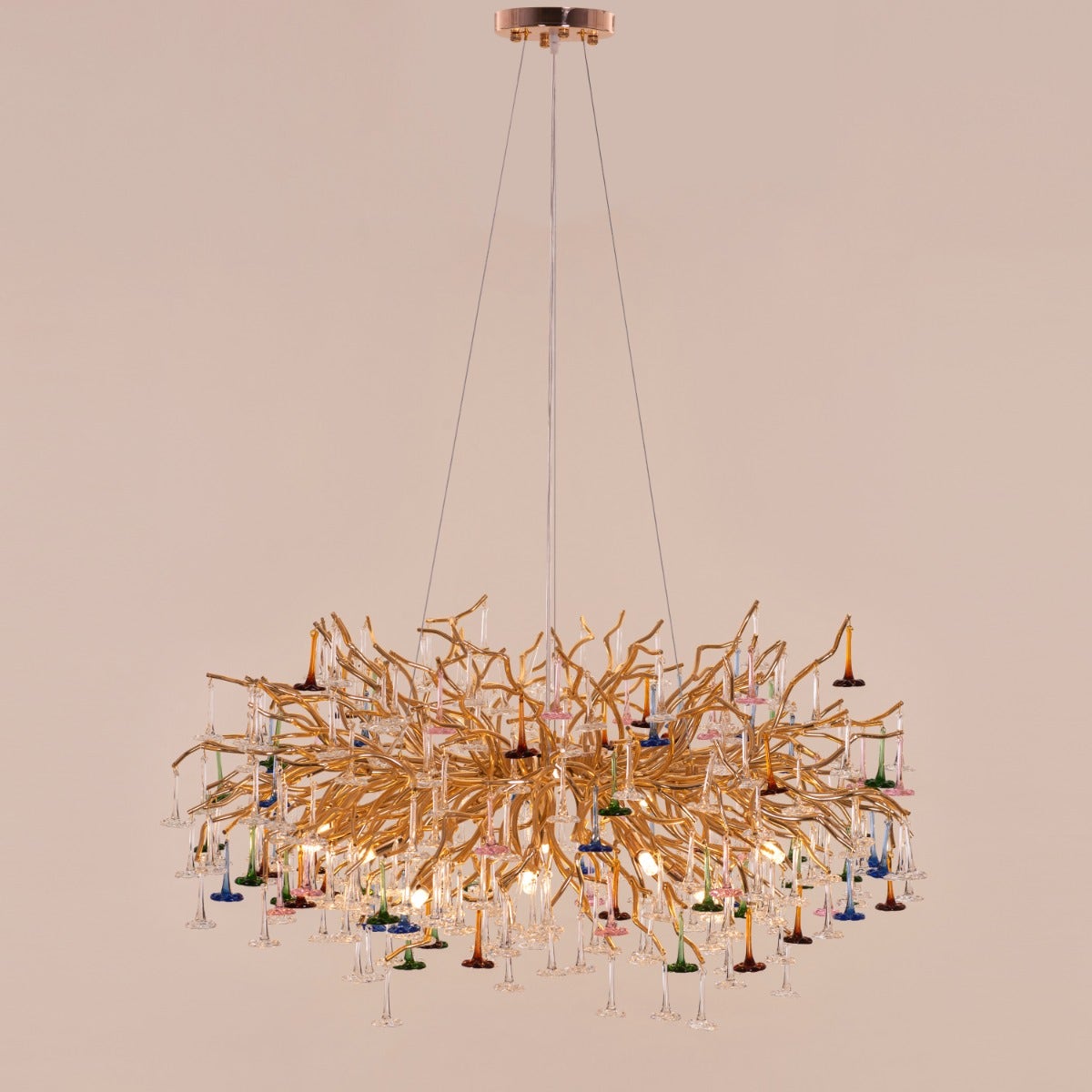 You Said Eternity (Medium, Gold) Crystal Chandelier