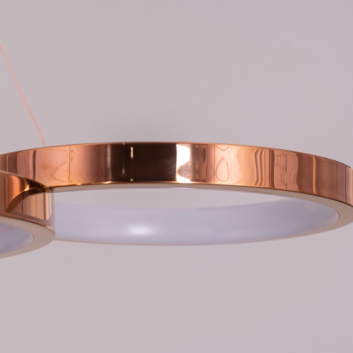 Agency Rose (Large, Rose Gold, Dimmable LED with Remote Control) Chandelier