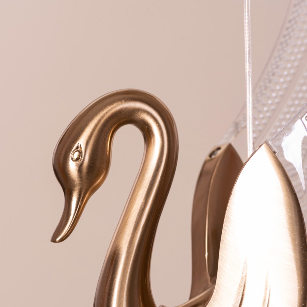 Two Birds One Throne (Small, Gold, Dimmable LED with Remote Control) Chandelier