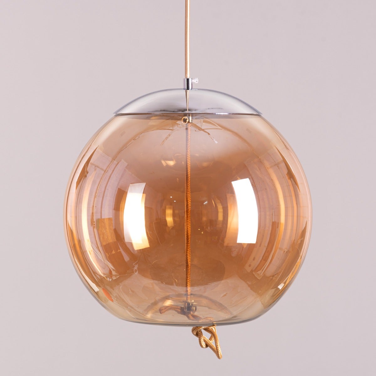 Motivation (Amber, Built-In LED) Glass Pendant Light