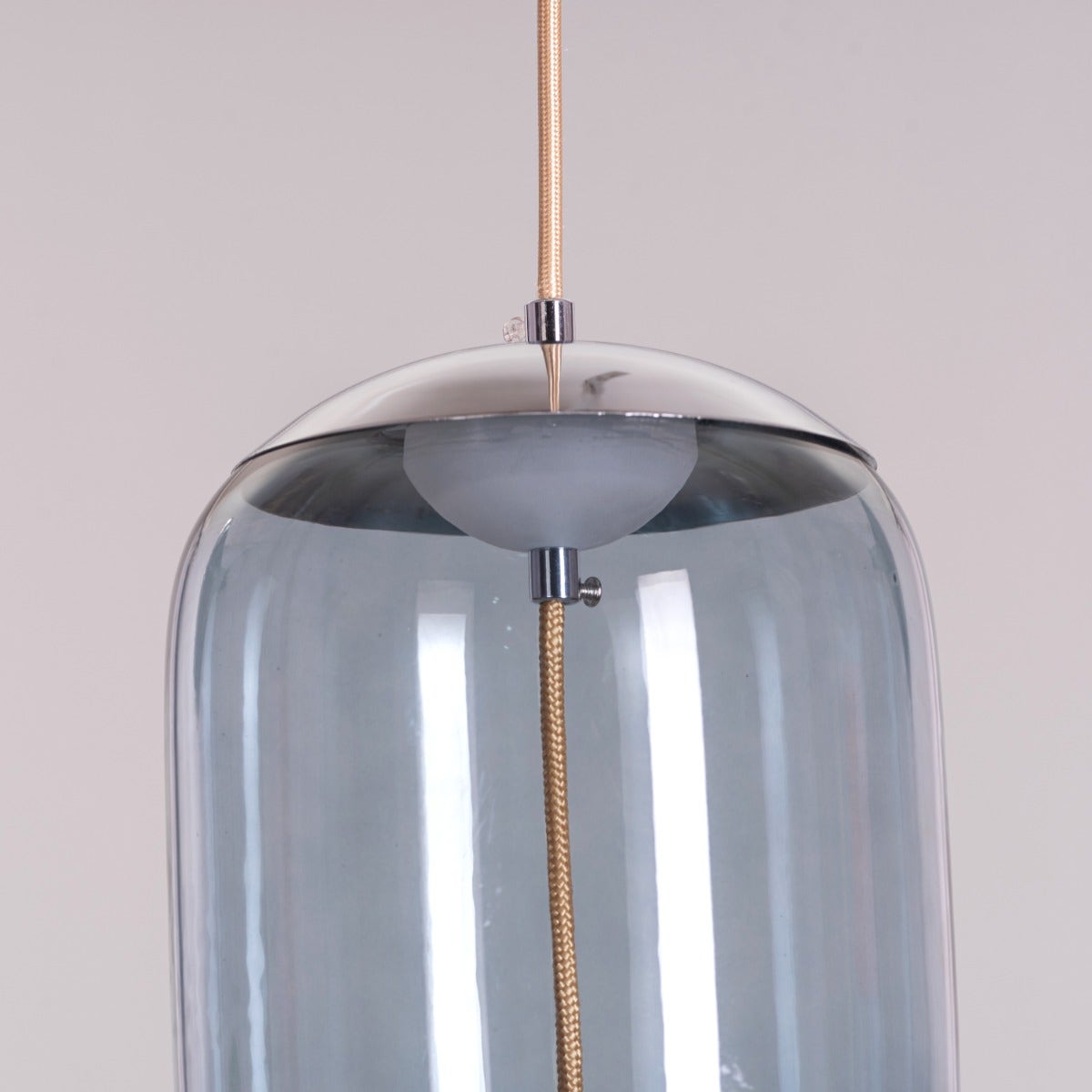 Trust Yourself (Blue, Built-In LED) Glass Pendant Light