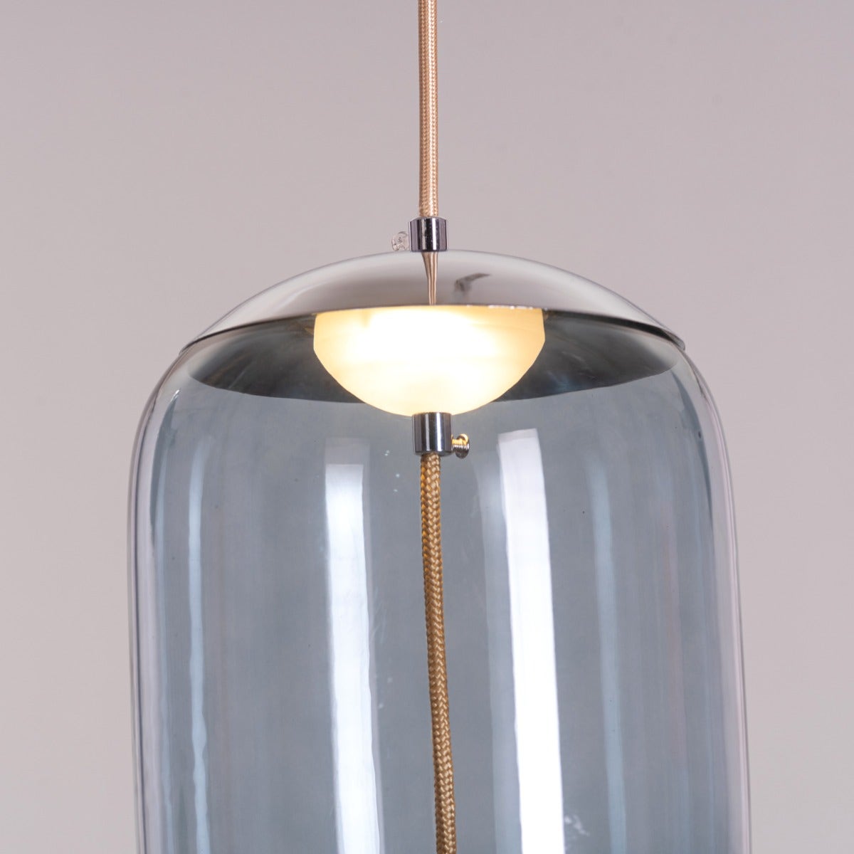 Trust Yourself (Blue, Built-In LED) Glass Pendant Light