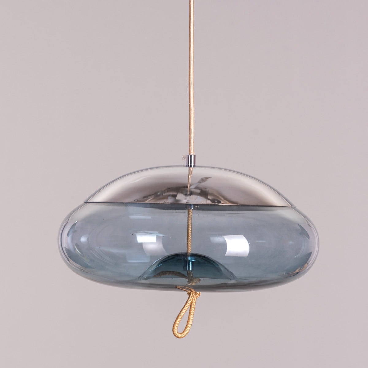 Change To Grow (Blue, Built-In LED) Glass Pendant Light