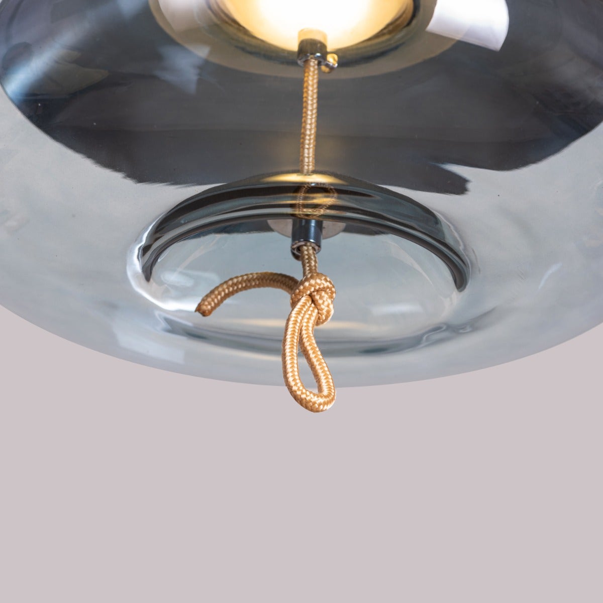 Change To Grow (Blue, Built-In LED) Glass Pendant Light