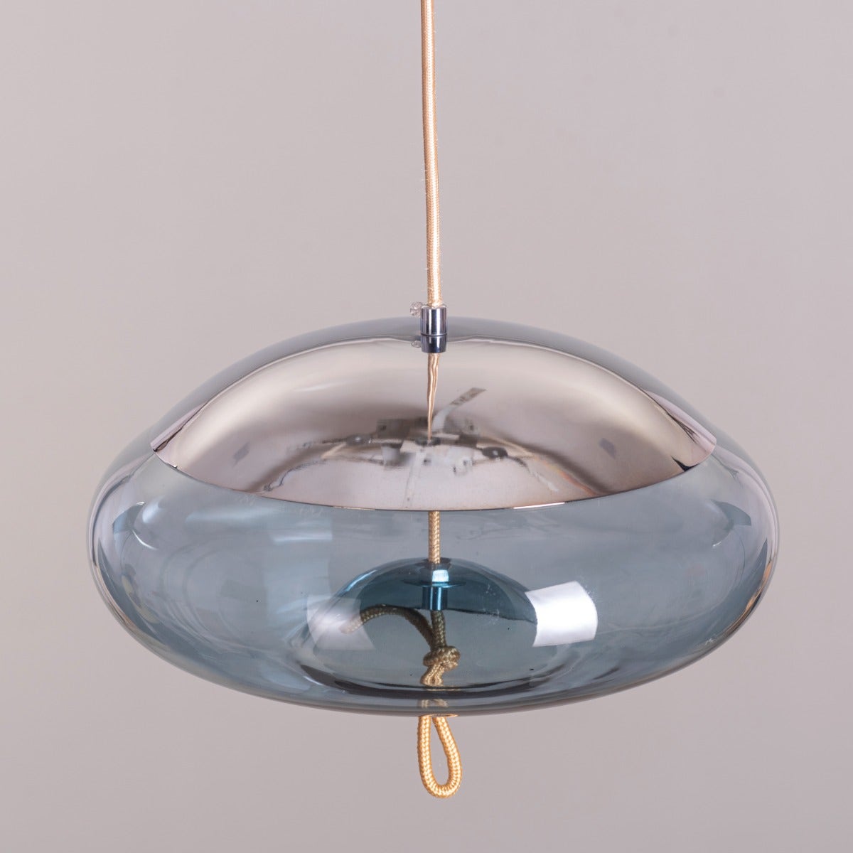 Change To Grow (Blue, Built-In LED) Glass Pendant Light