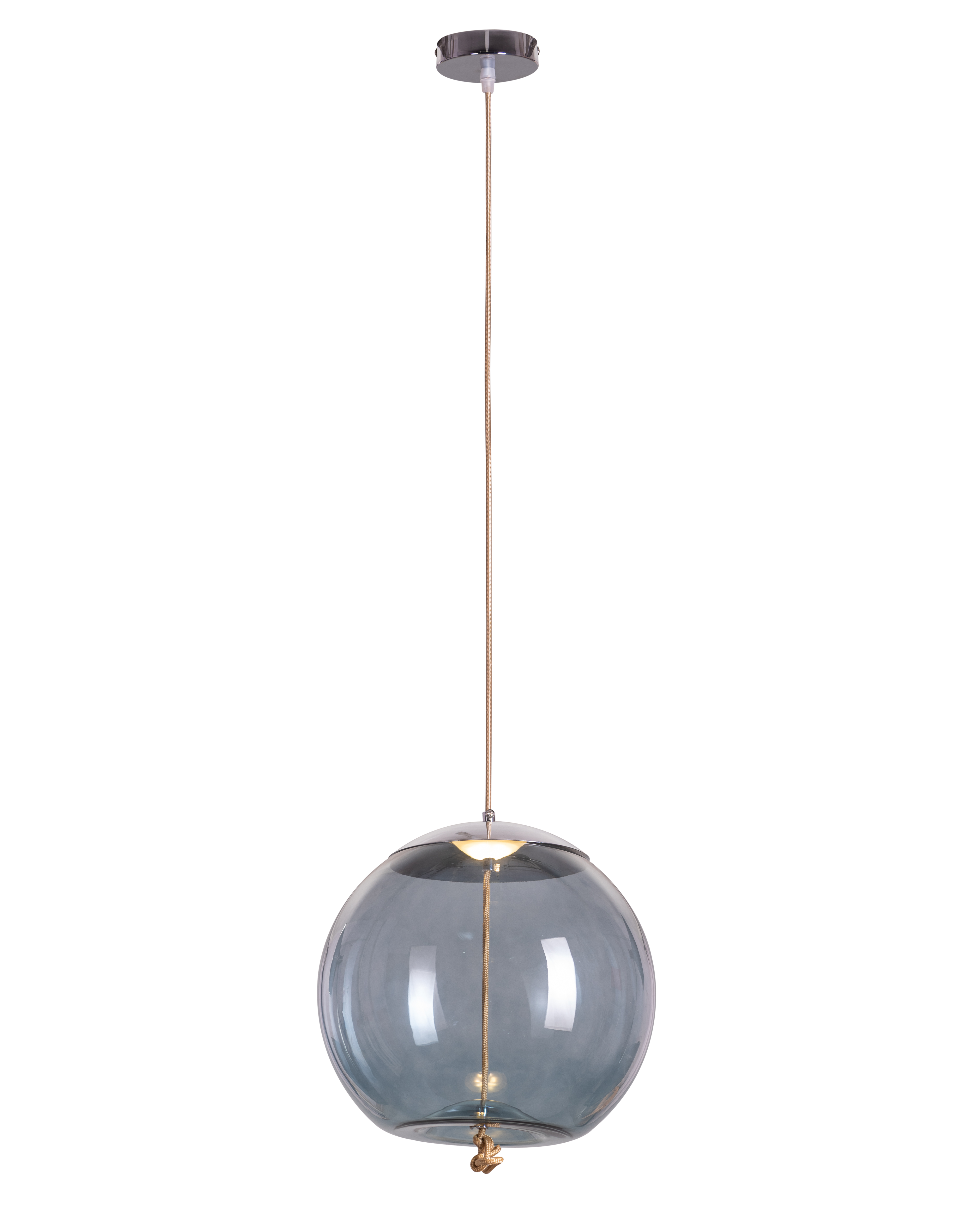 Motivation (Blue, Built-In LED) Glass Pendant Light