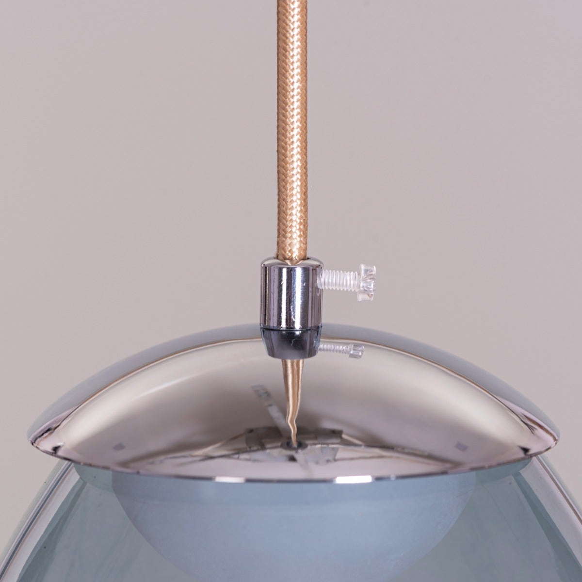 Feel The Feels (Blue, Built-In LED) Glass Pendant Light