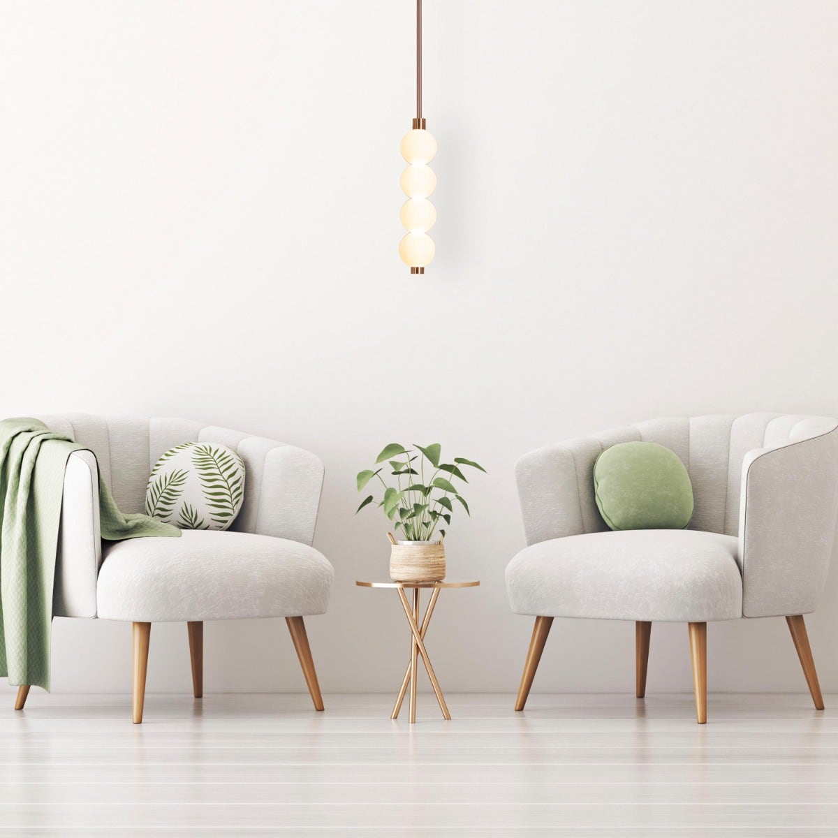 Be The Story (Gold, Built-In LED) Pendant Light