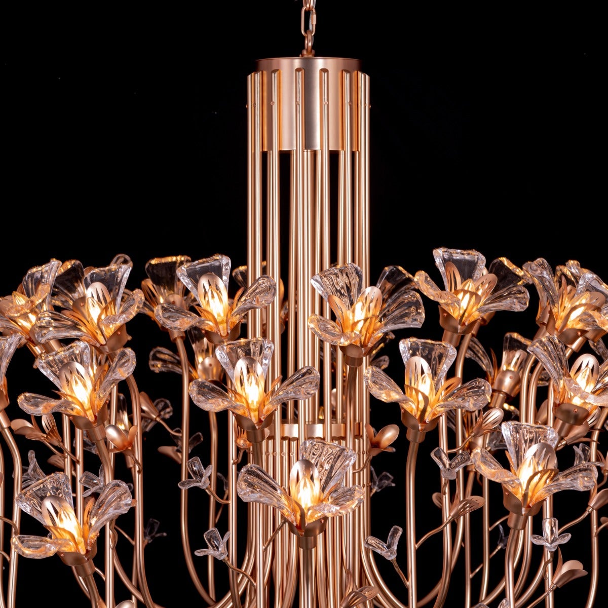 Pleasure My Treasure (Large, Gold) Crystal Chandelier