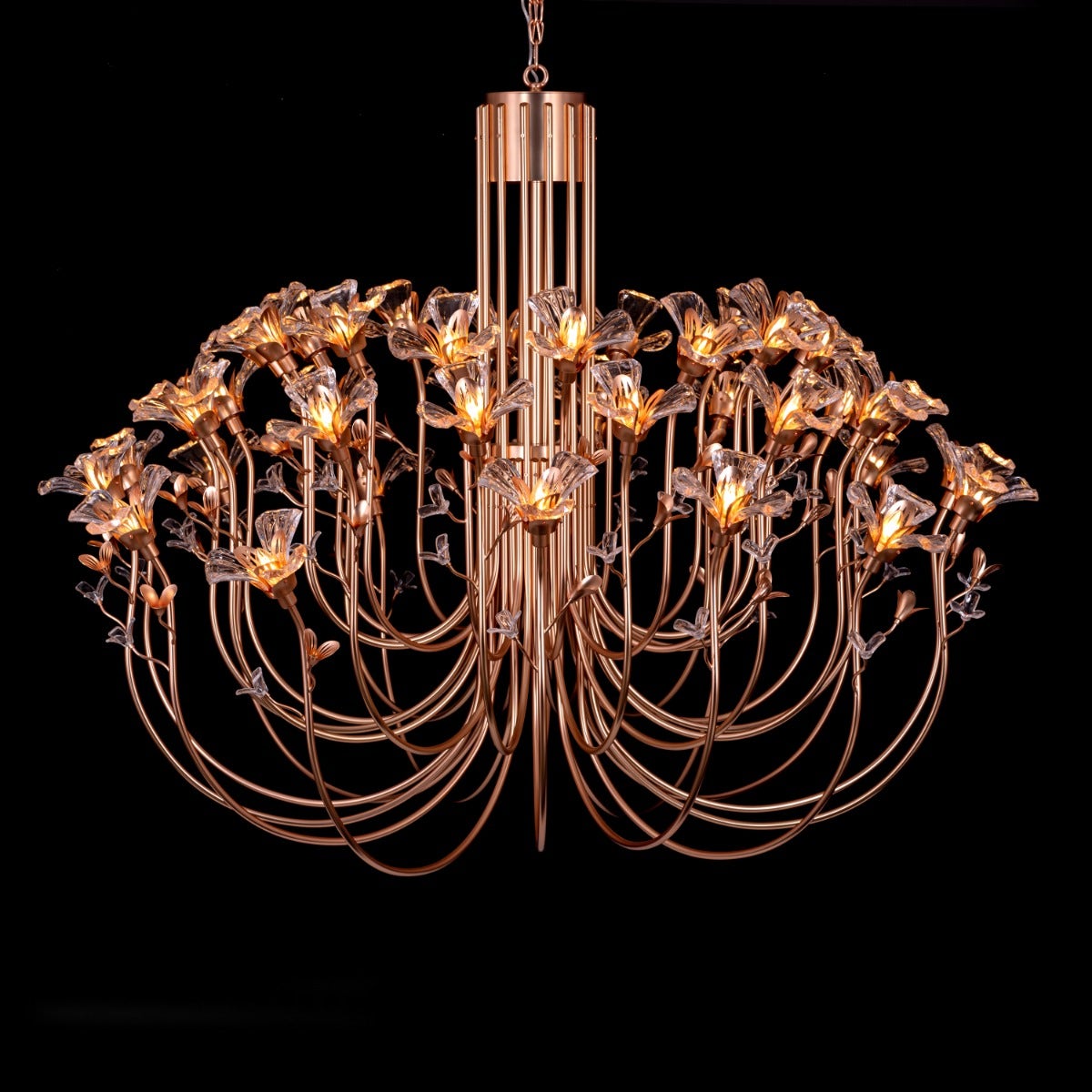 Pleasure My Treasure (Large, Gold) Crystal Chandelier