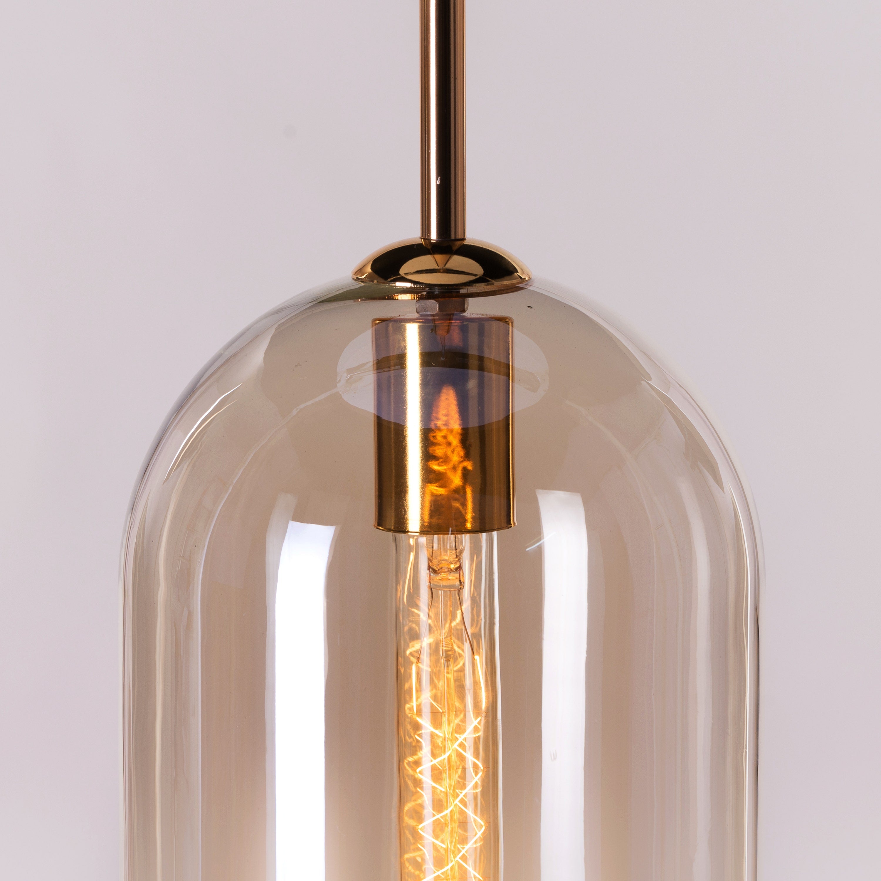 Gold Glamour (Large, Gold) Glass Pendant Light