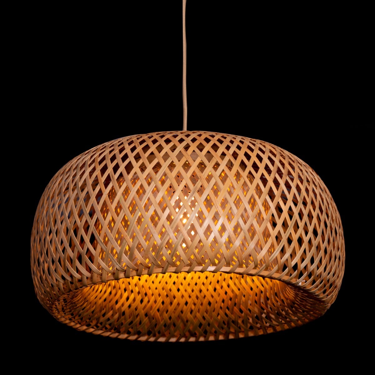 Say Hello Rattan Pendant Light