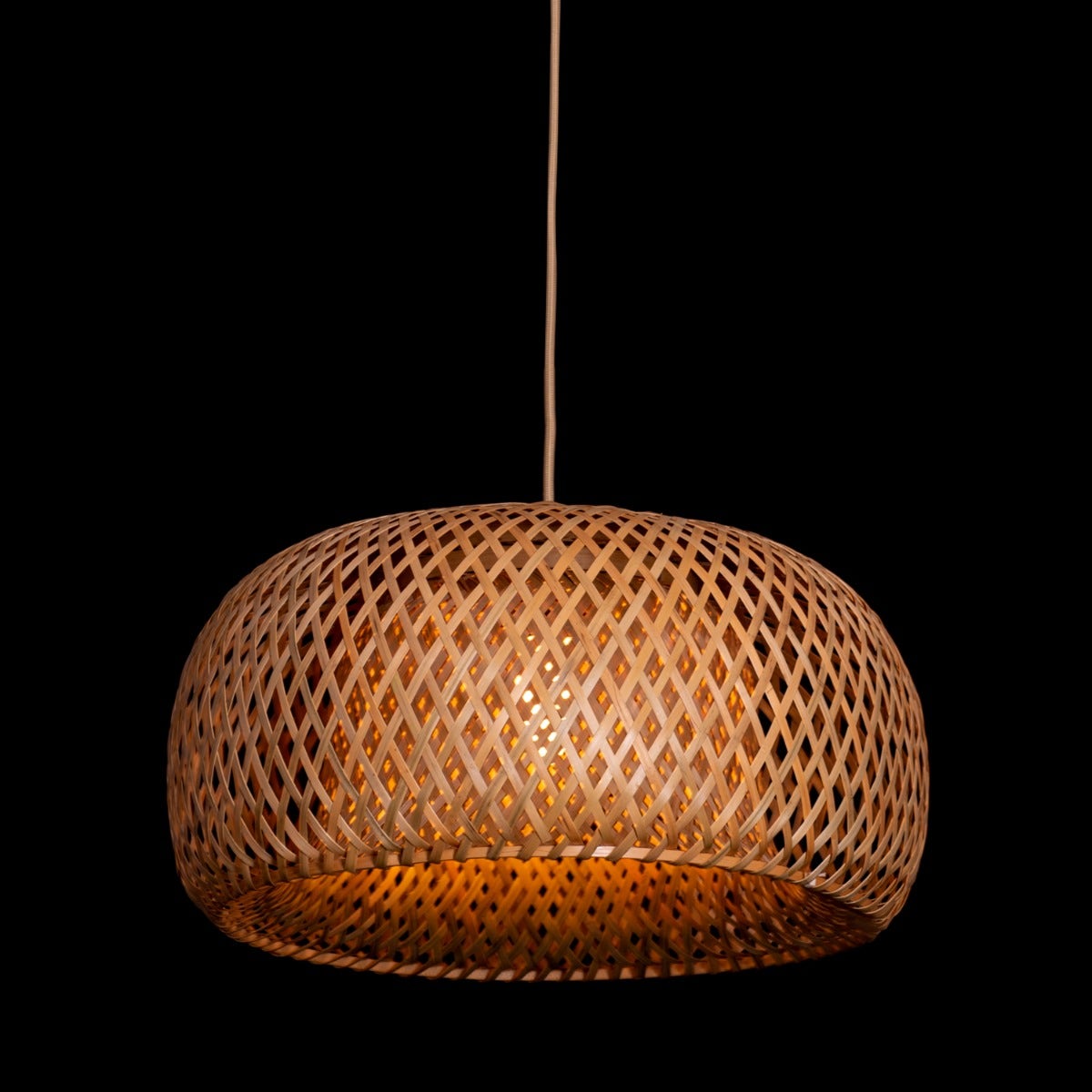 Say Hello Rattan Pendant Light