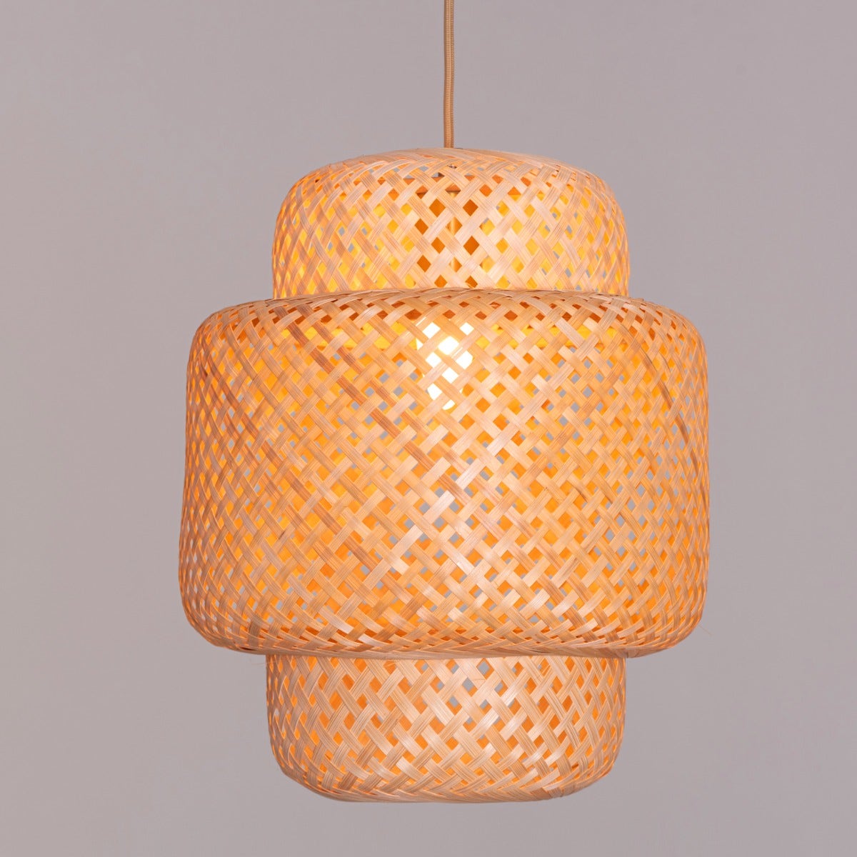 Feelings Are Hard Rattan Pendant Light